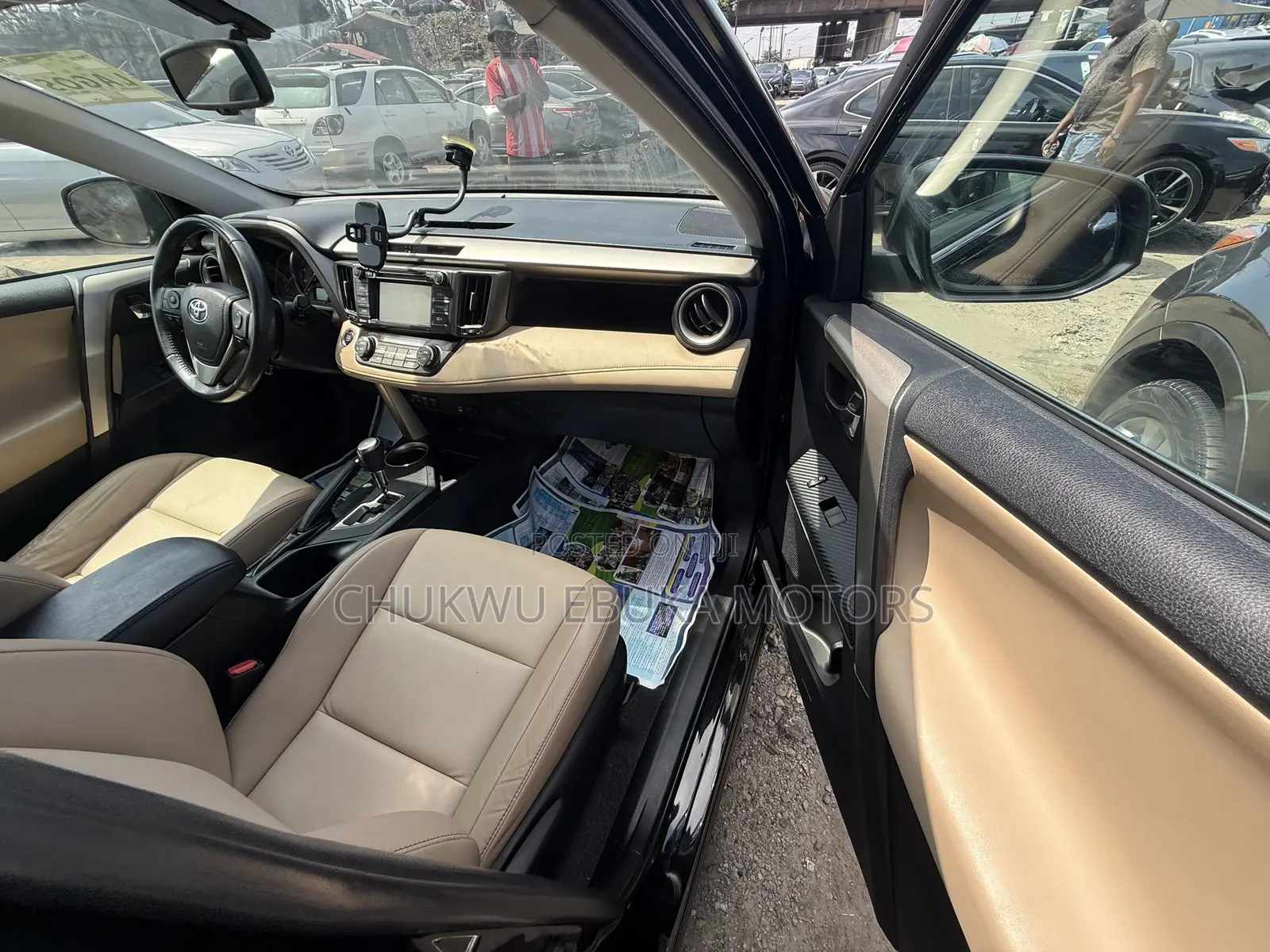 Toyota RAV4 Limited 4dr SUV (2.5L 4cyl 6A) 2015 Black