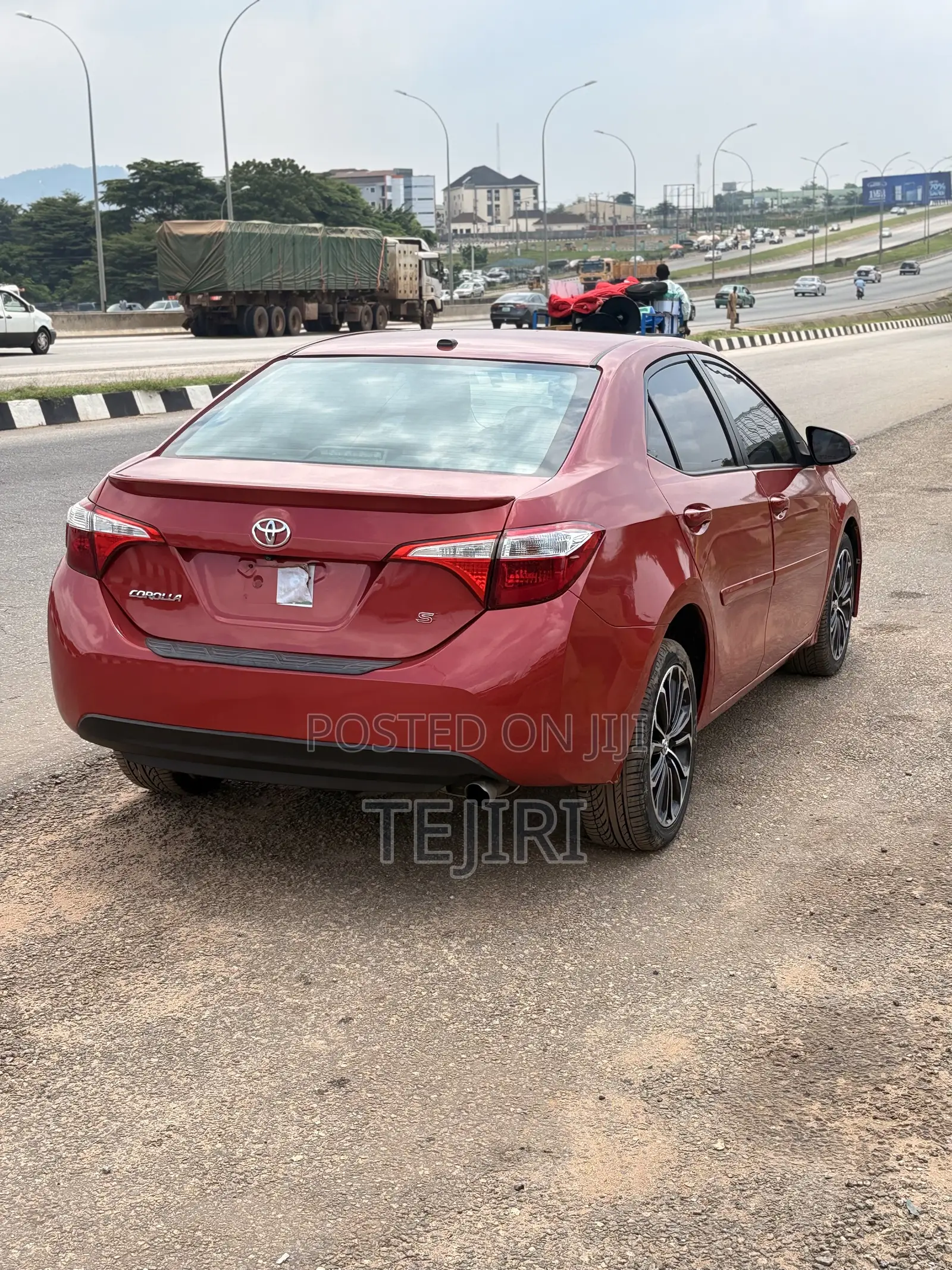 Toyota Corolla S 4dr Sedan (1.8L 4cyl CVT) 2014 Red