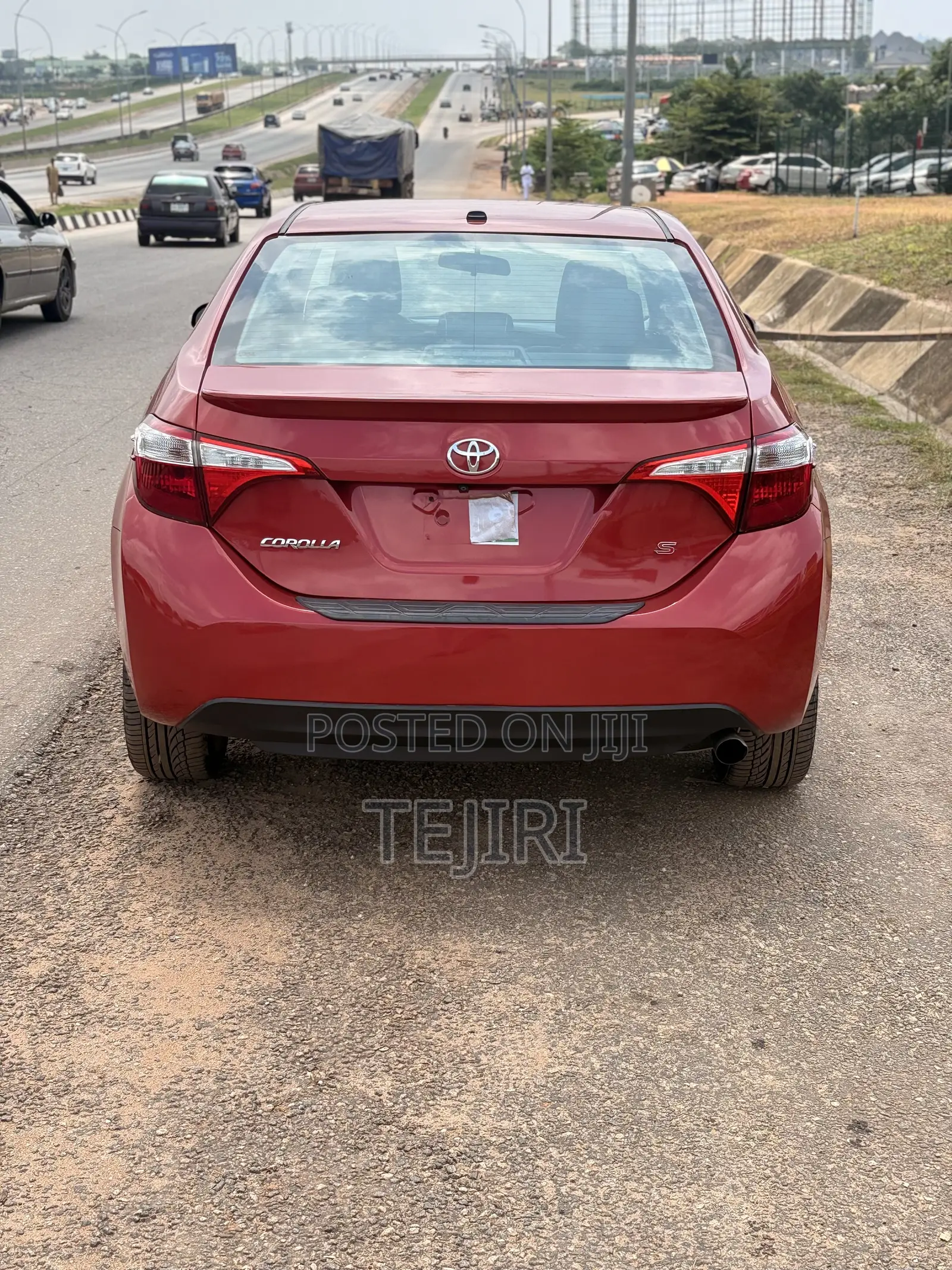Toyota Corolla S 4dr Sedan (1.8L 4cyl CVT) 2014 Red