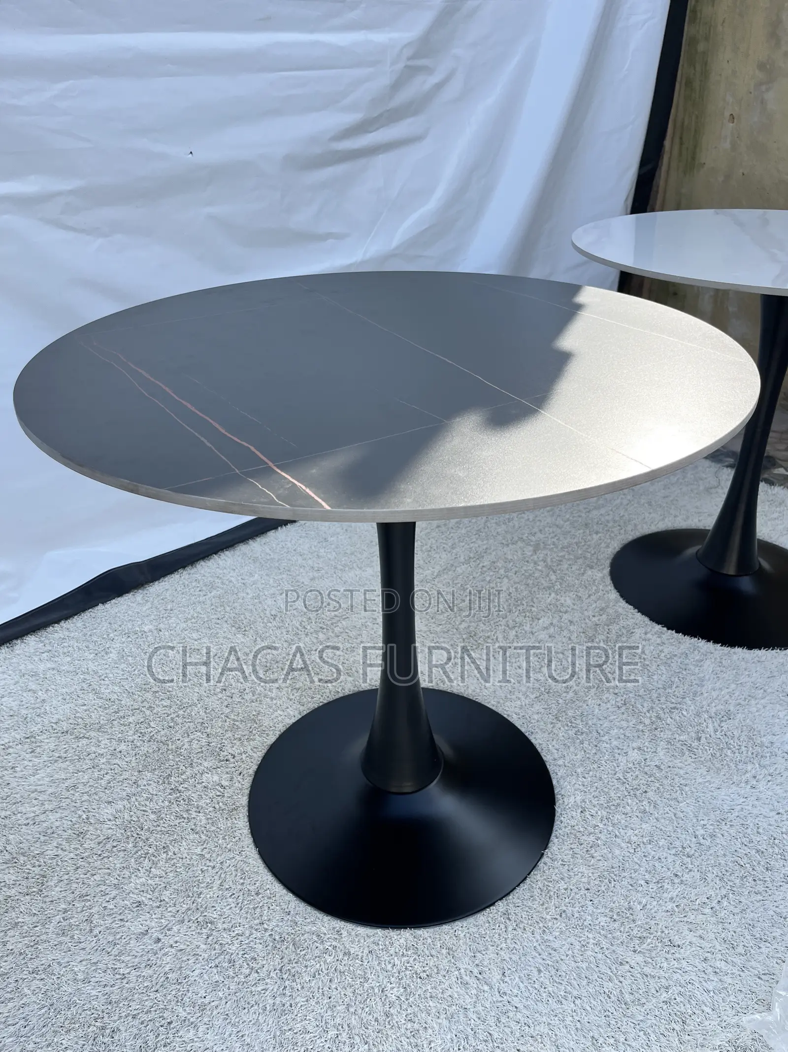 Premium Marble-Top Dining Cafe Table