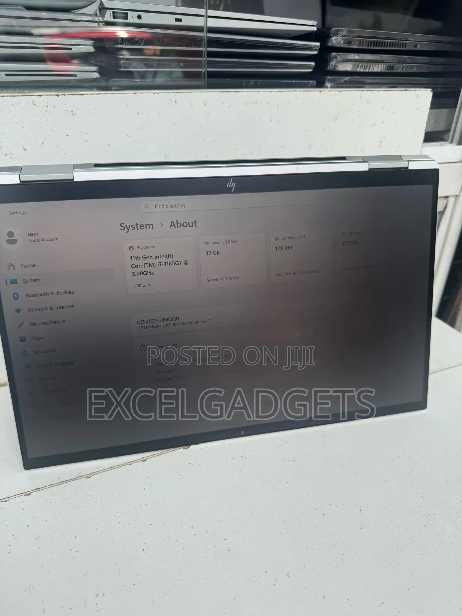 Laptop HP EliteBook 1040 G8 32GB Intel Core i7 SSD 512GB