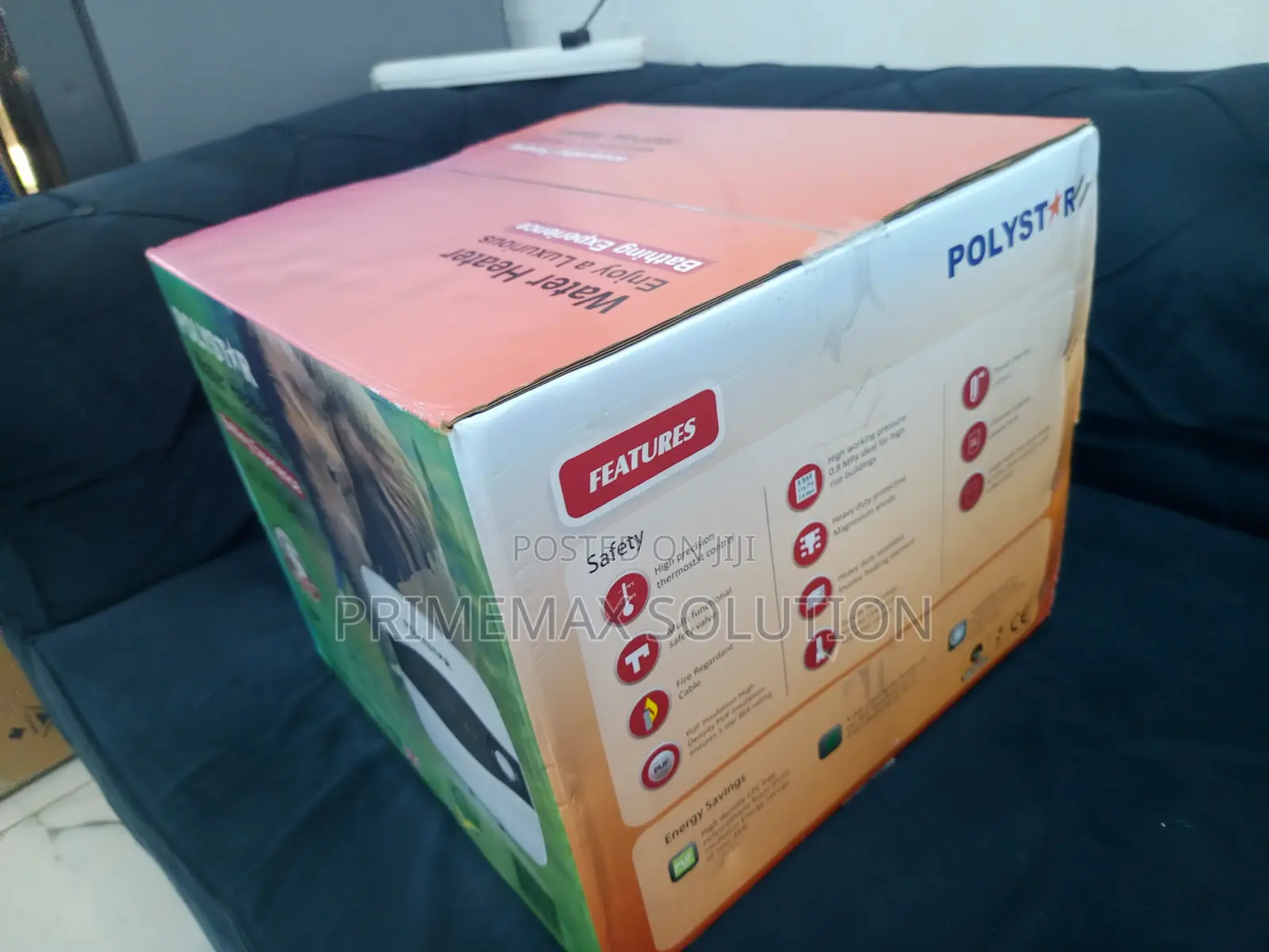Polystar 15L Vertical Electric Water Heater With Inner Tank