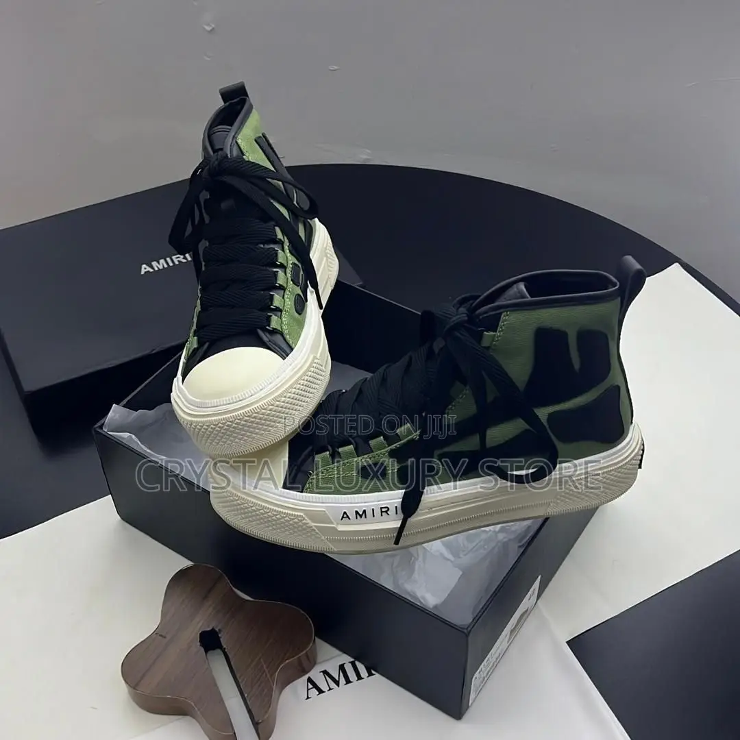Amiri Quality Luxury Men Boots