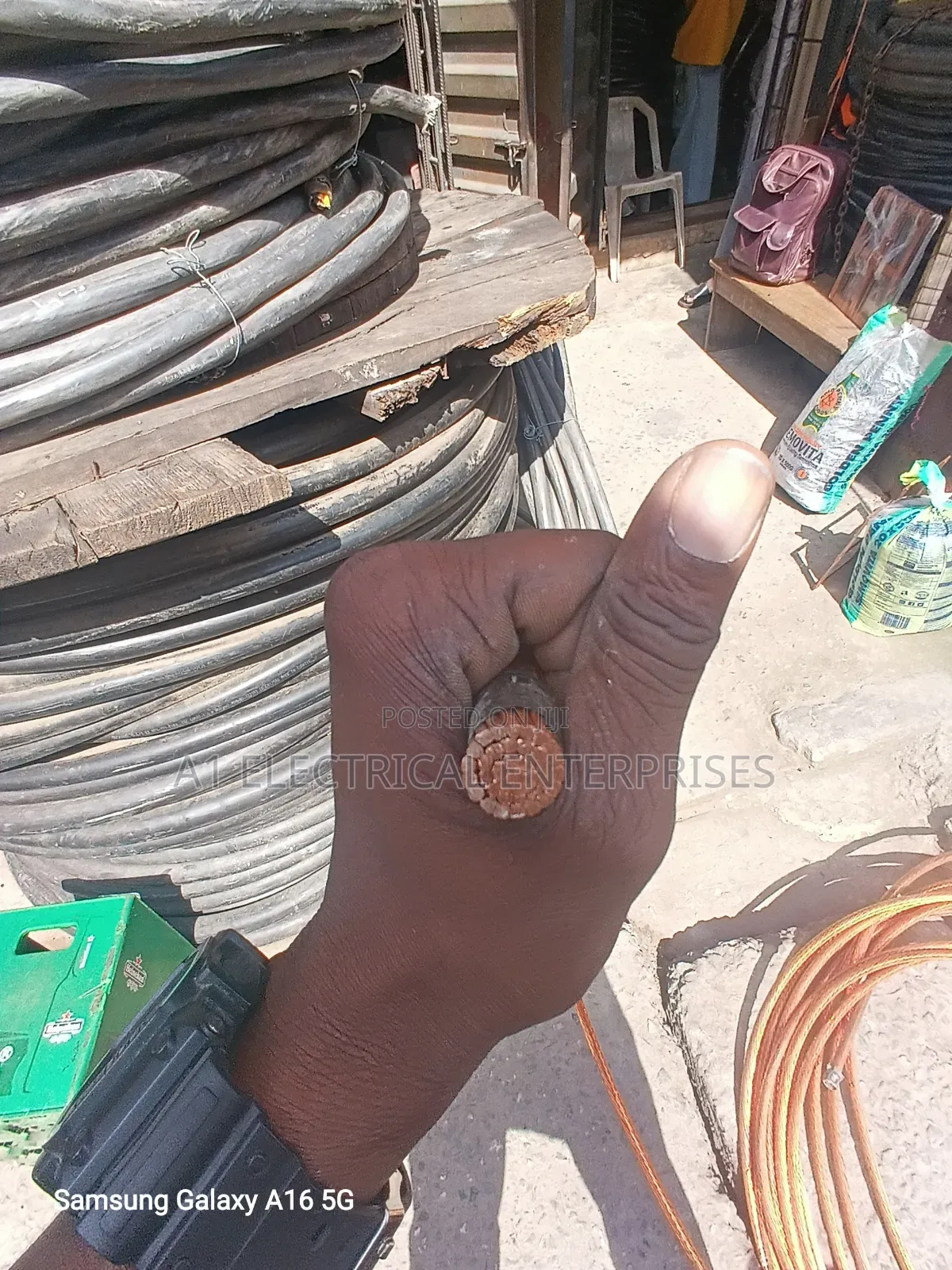 185mm Single Bare Copper