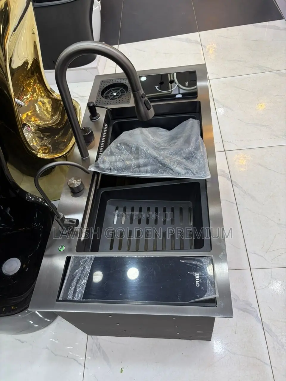 Multifunctional Stainless Steel With Digital Button Kitchen Sink