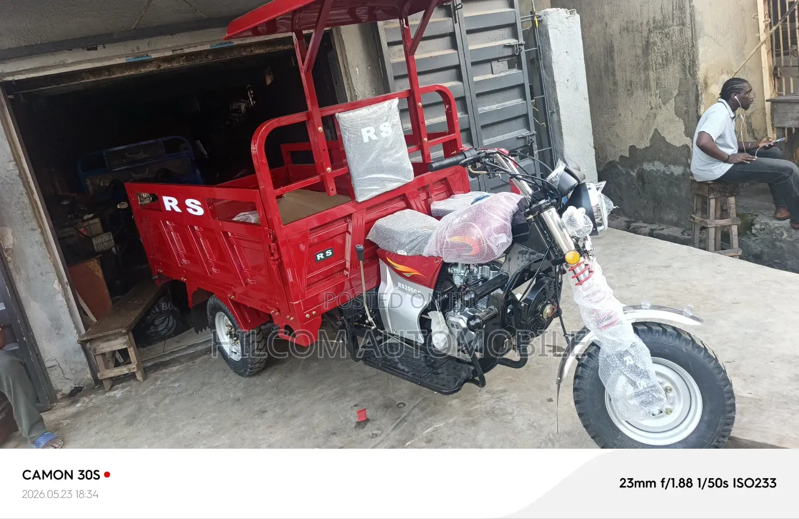 New Tricycle 2025 Red