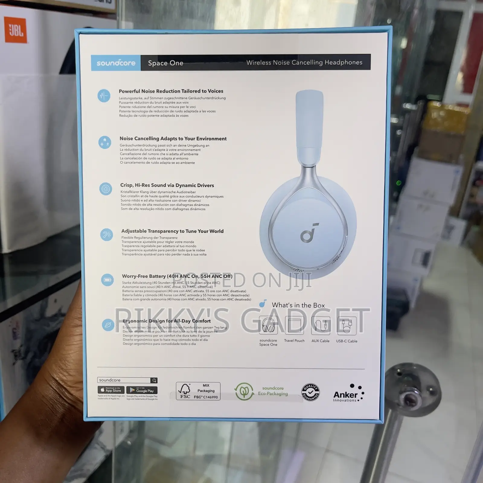 Anker Soundcore Space One Active Noise Canceling Headset