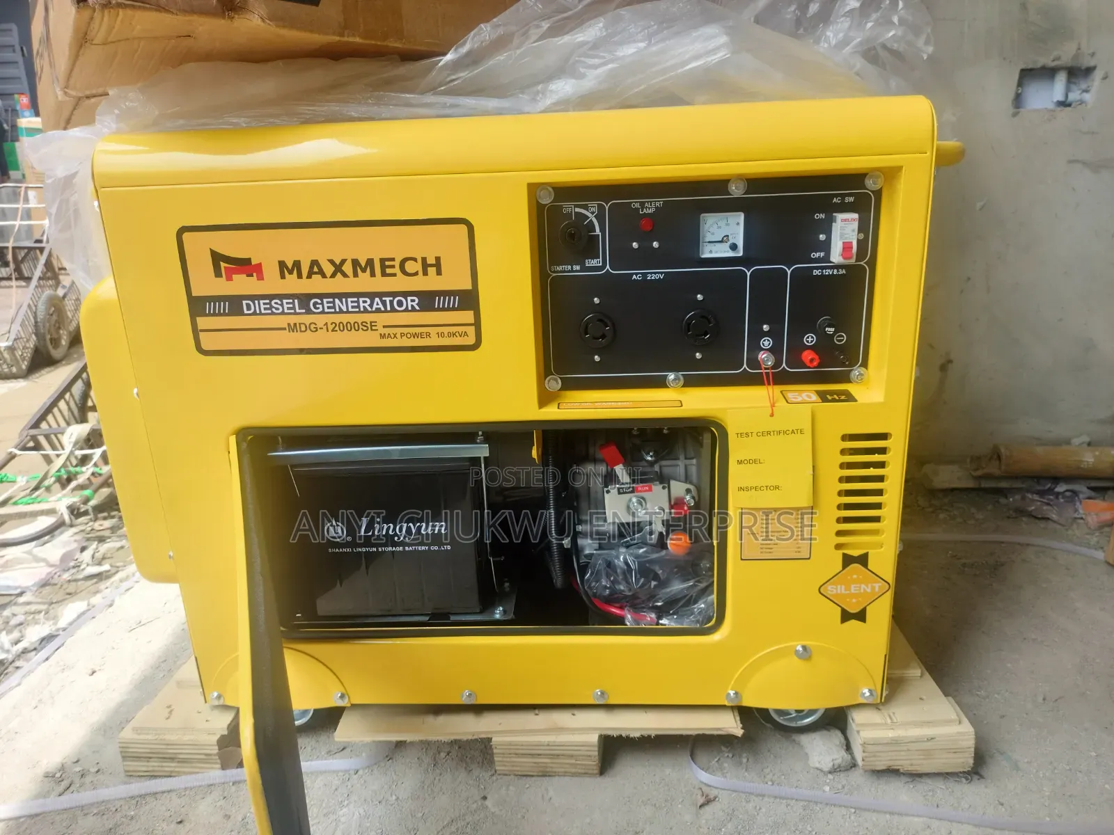 Maxmech 10kva Diesel 💯 Copper Available