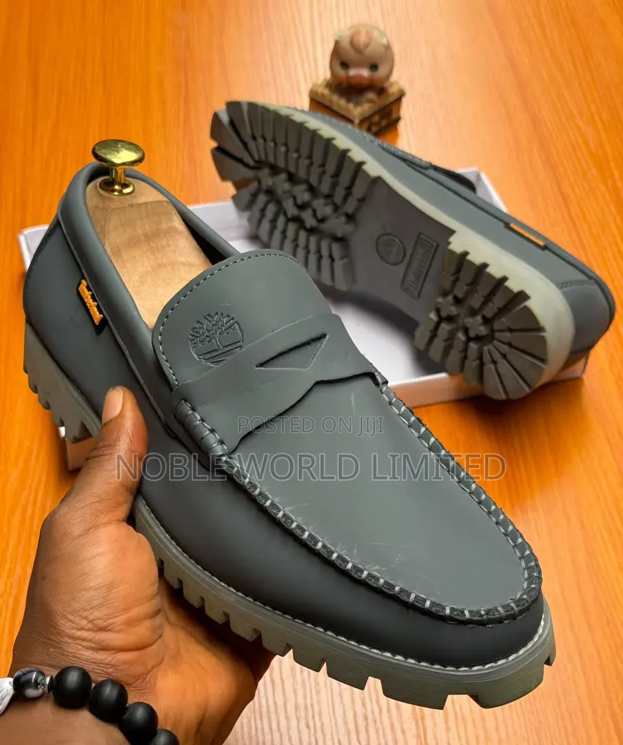 Premium Ash Coloured Men's Loafers