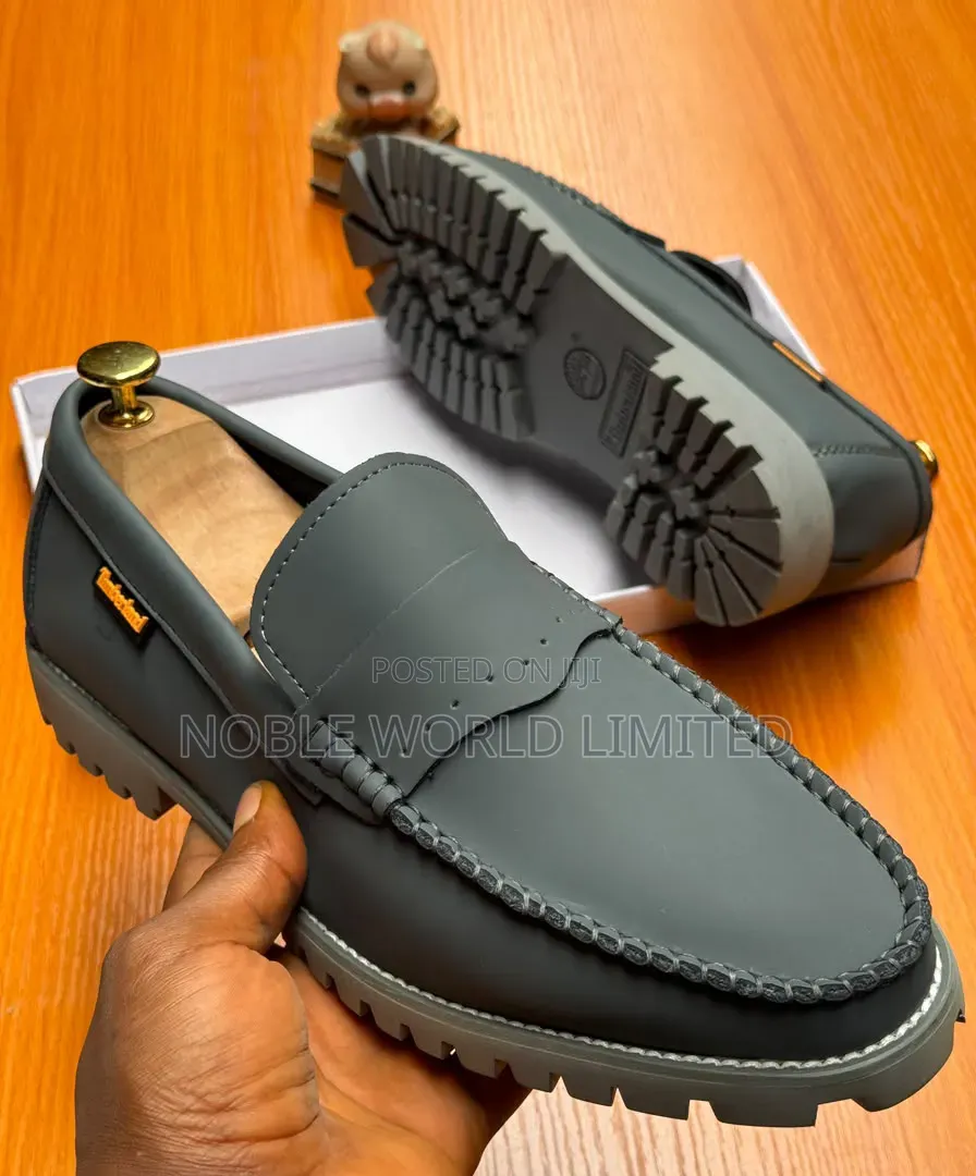 Premium Ash Coloured Men's Loafers