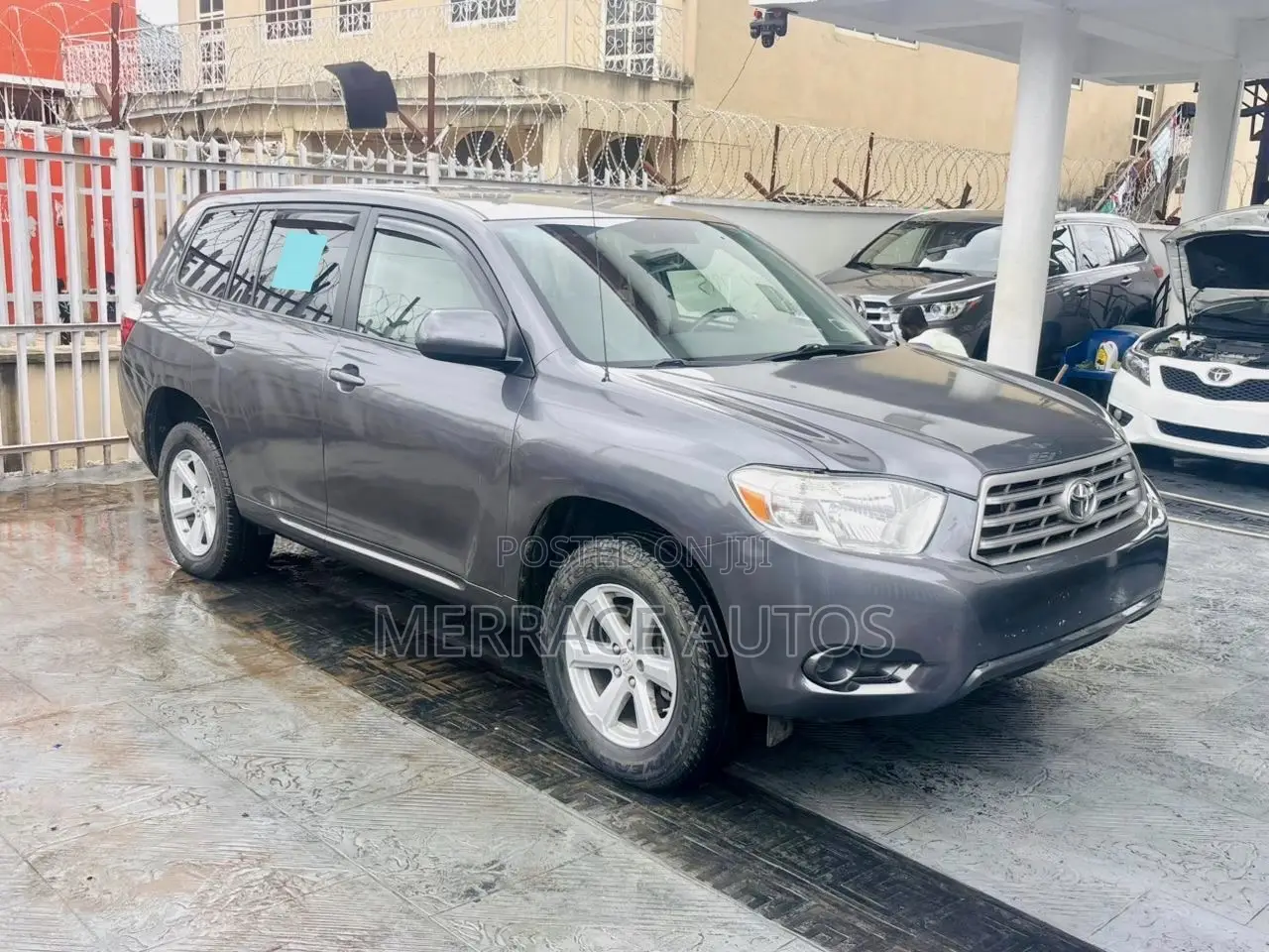 Toyota Highlander V6 2009 Gray