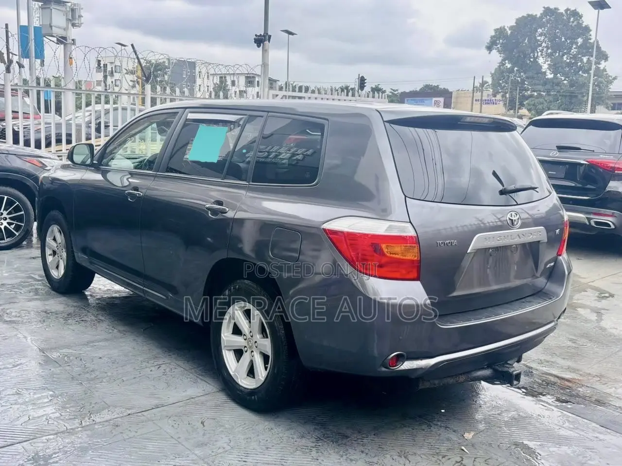 Toyota Highlander V6 2009 Gray