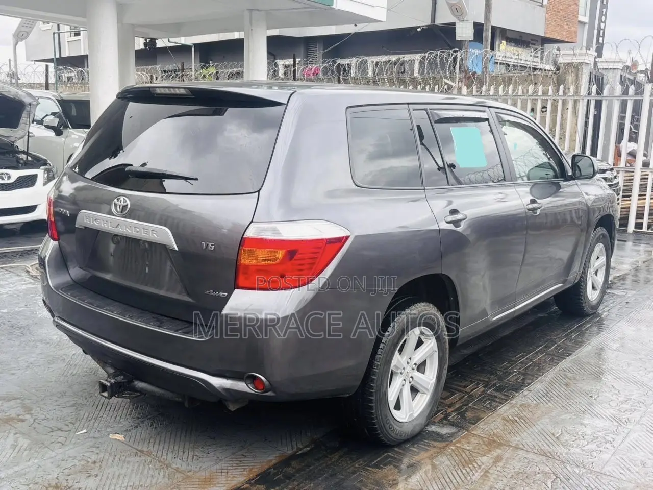 Toyota Highlander V6 2009 Gray