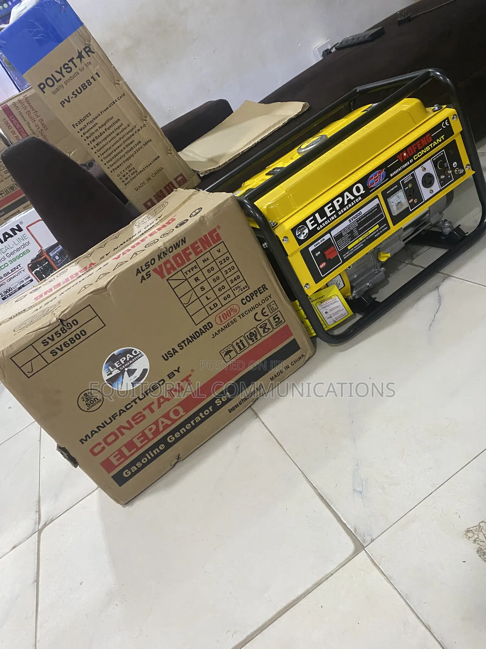Elepaq SV6800 Premium Power Generator
