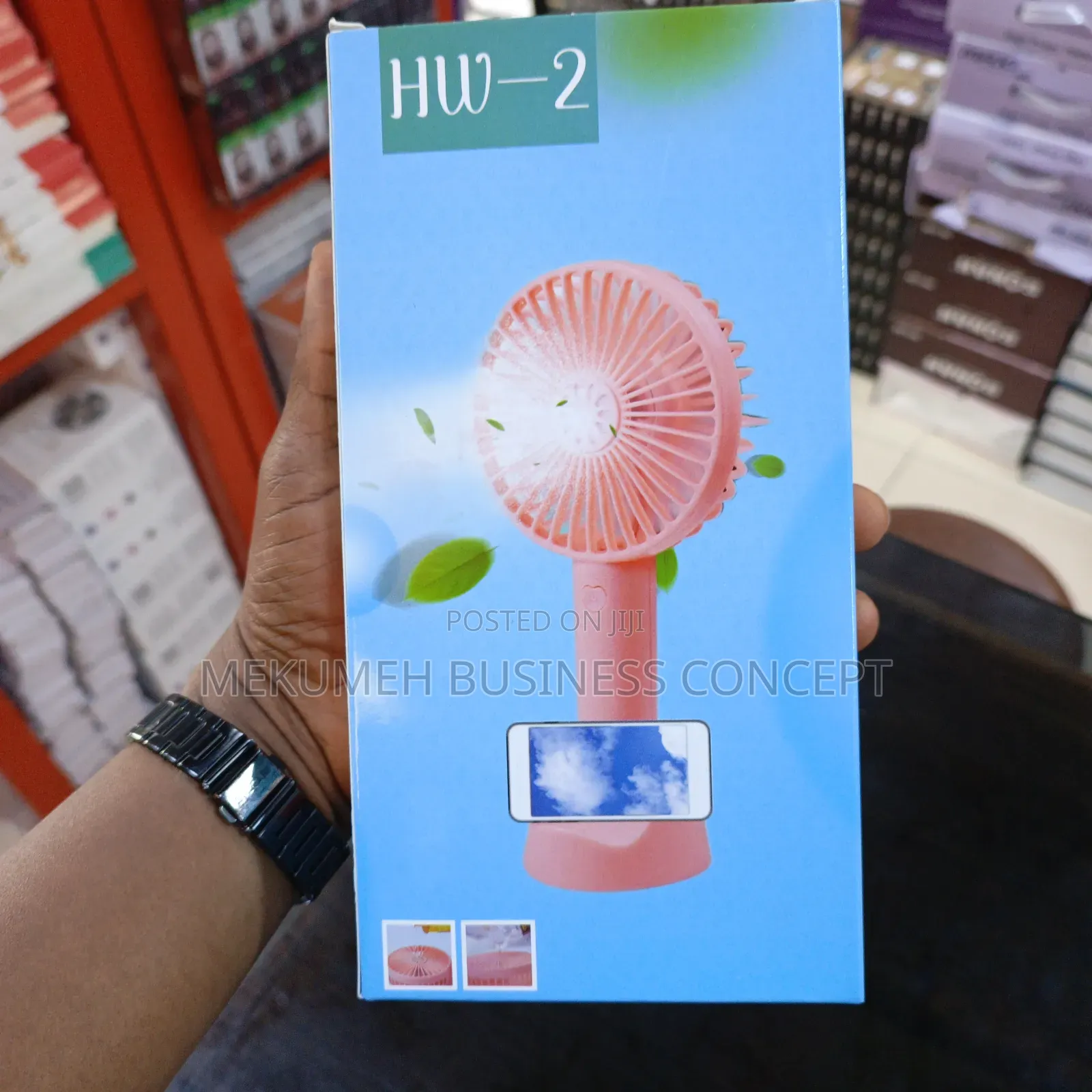 HW-2 Mini Rechargeable Fan