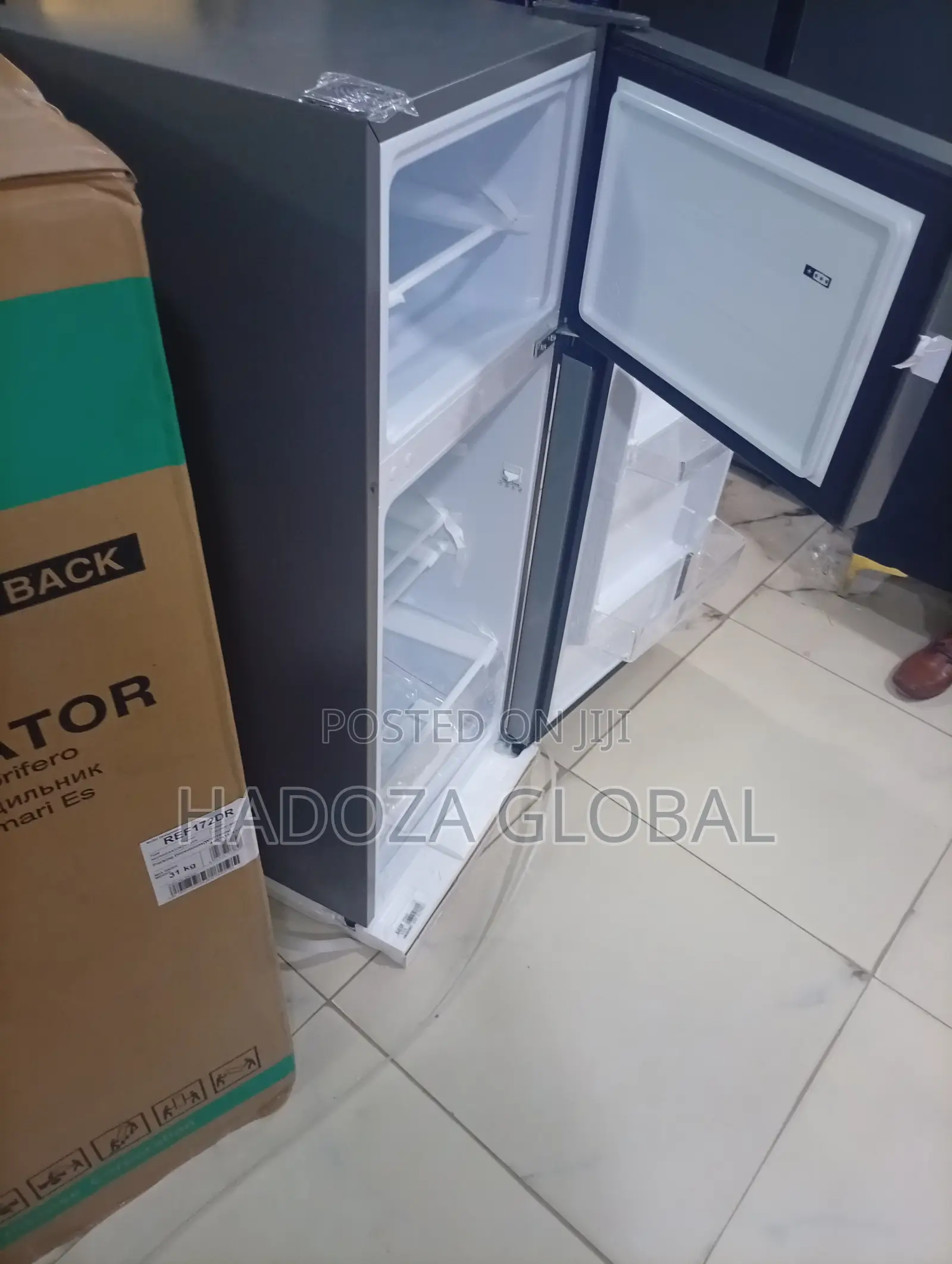 Hisense 172DR Silver Top Freezer Fridge for Home and Office