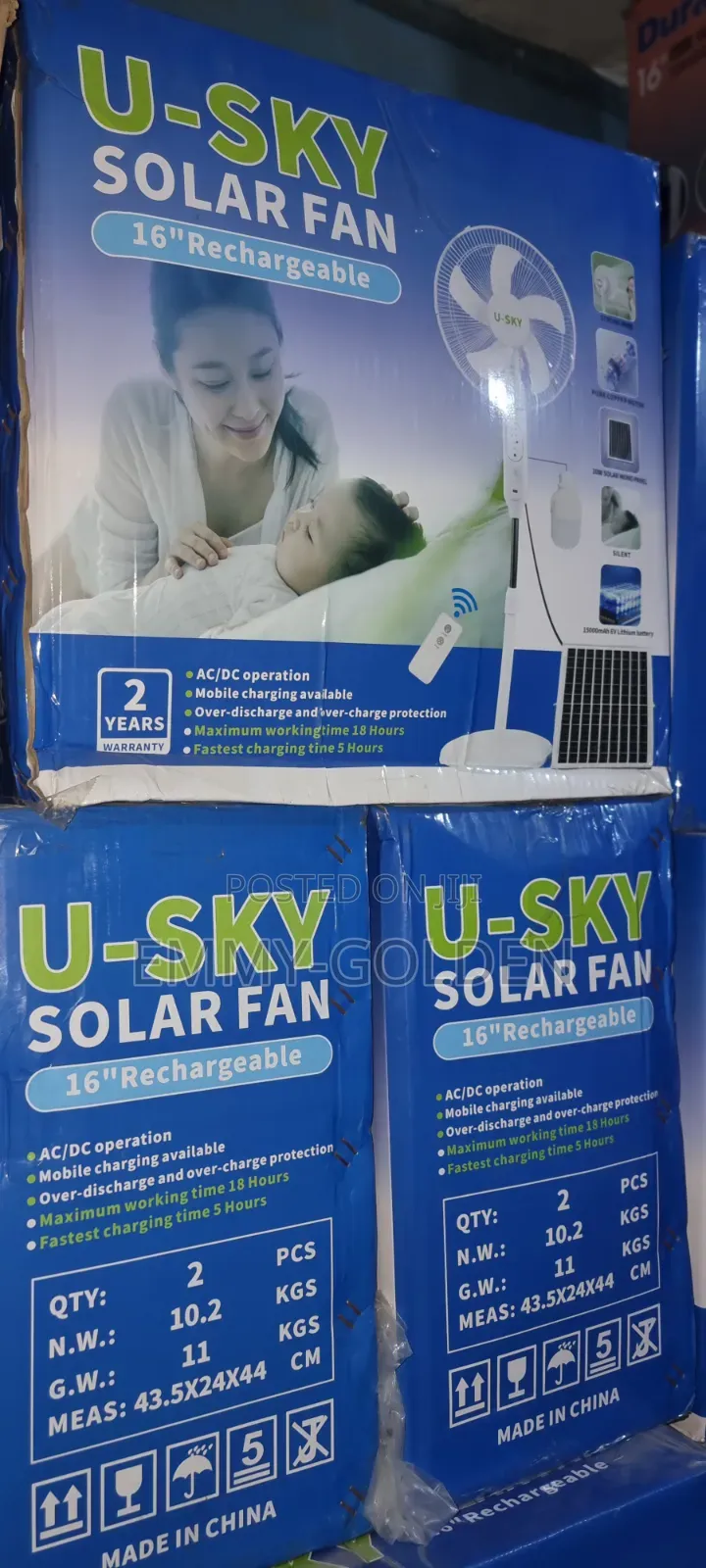 U-Sky Rechargeable Fan