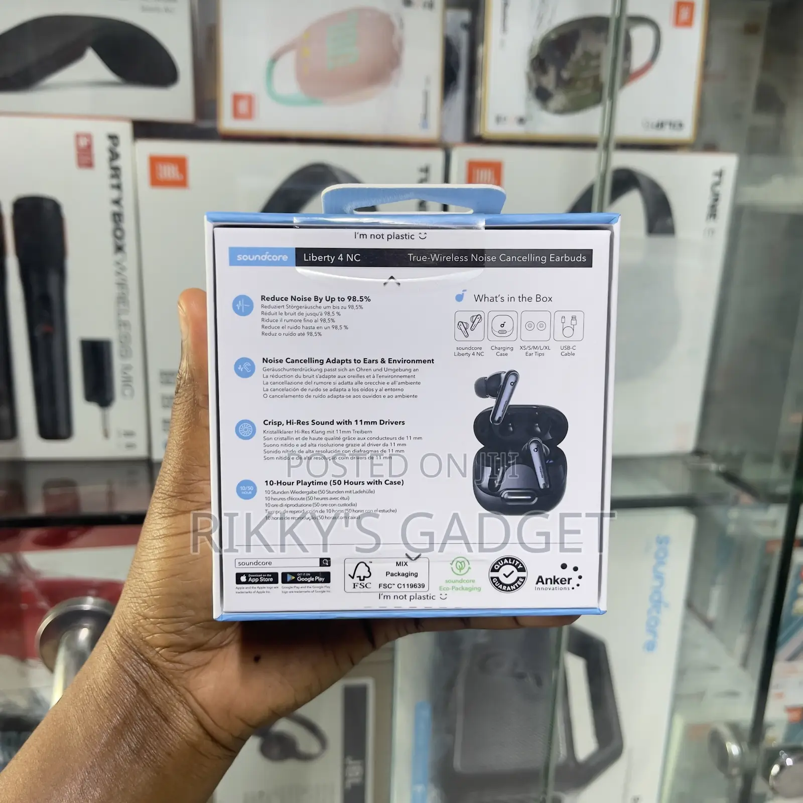 Anker Soundcore Liberty 4 Nc Wireless Earbuds