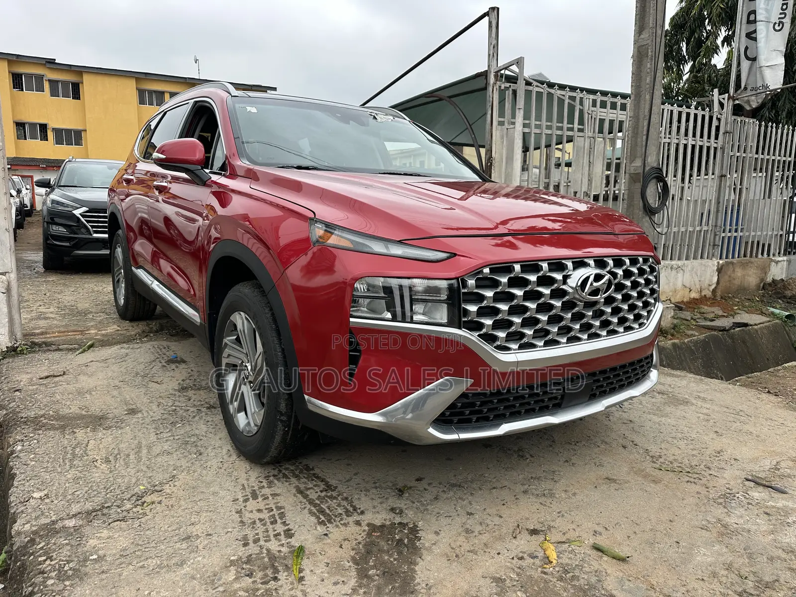 Hyundai Santa Fe SEL 2021 Red