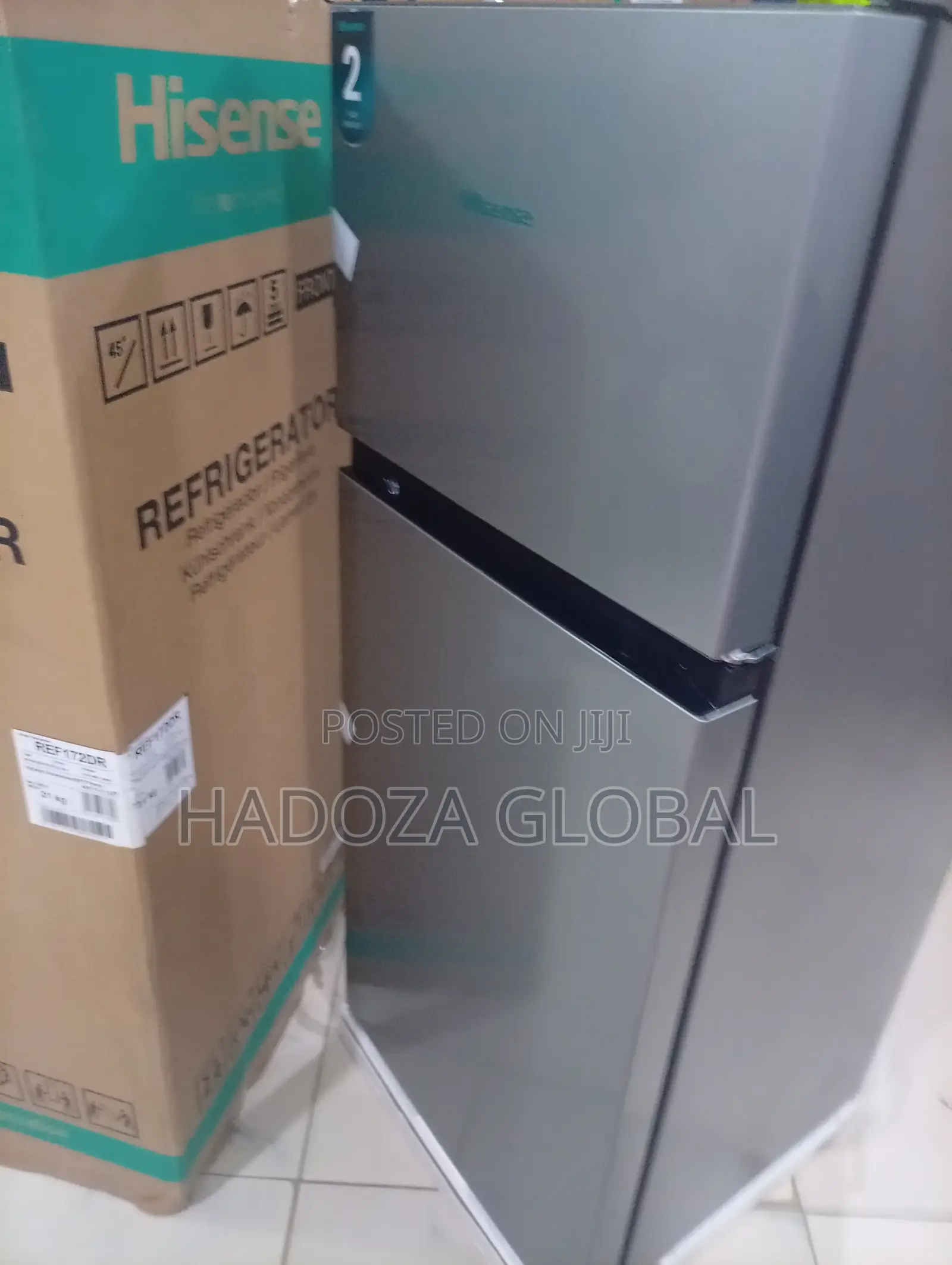 Hisense 172DR Energy-Efficient Double Door Refrigerator