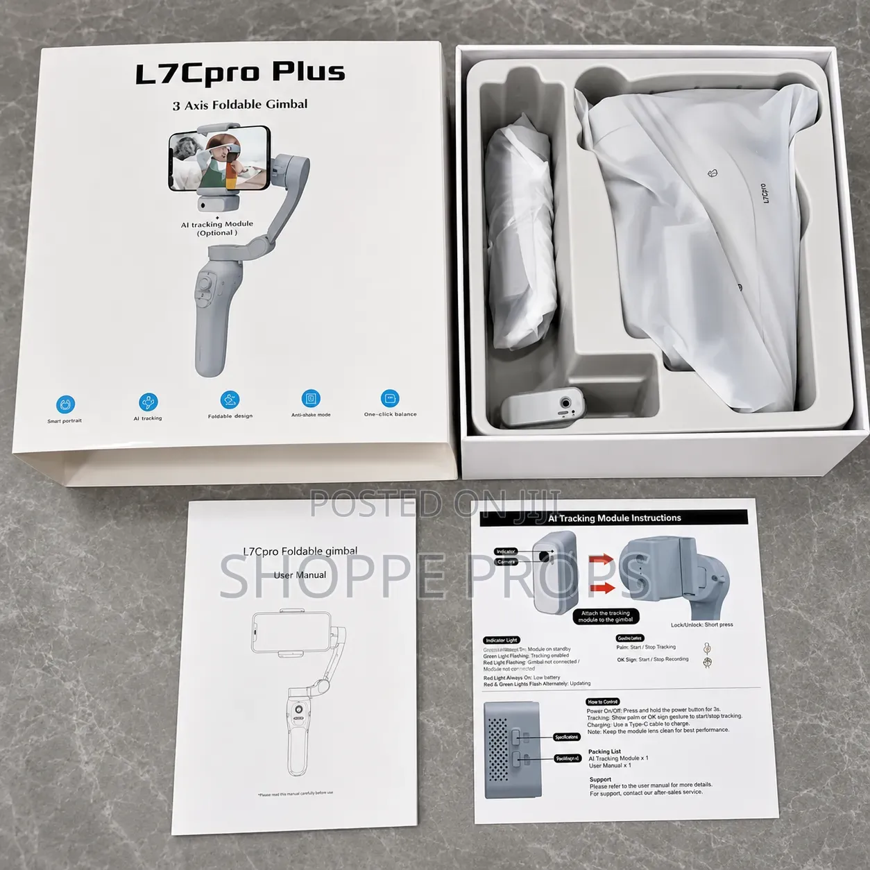 L7c Pro 3-Axis Gimbal Stabilizer