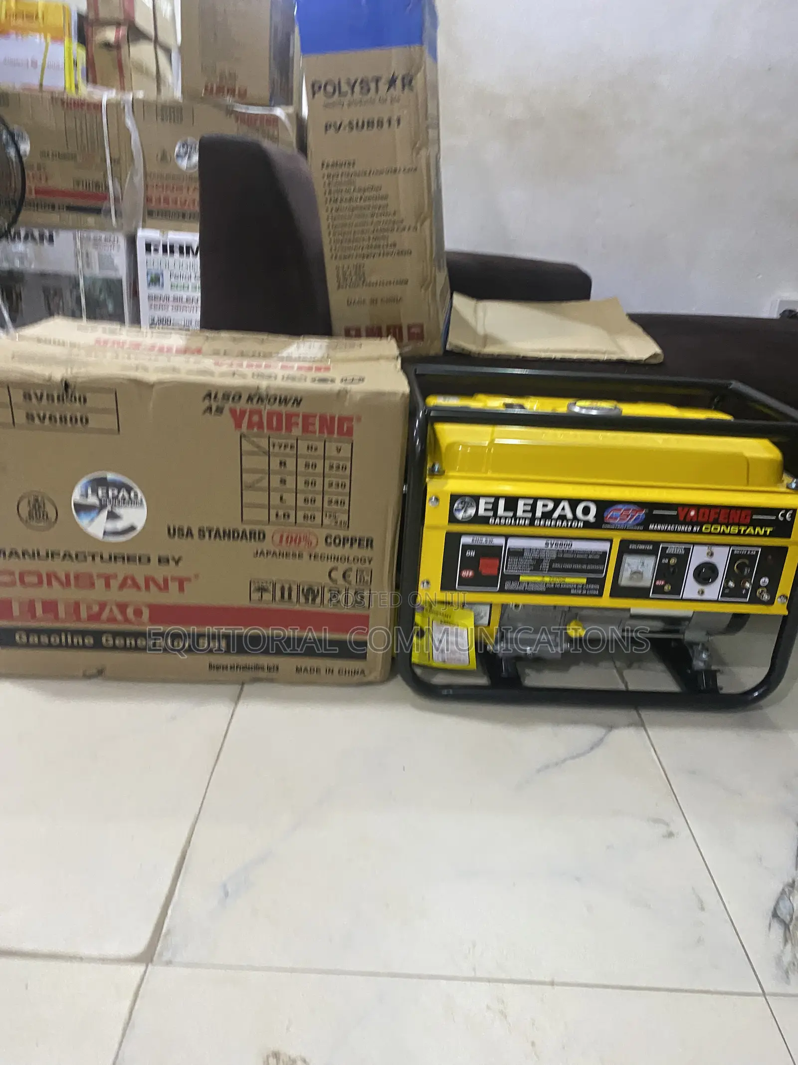 Elepaq SV6800 Powerful Petrol Power Supply