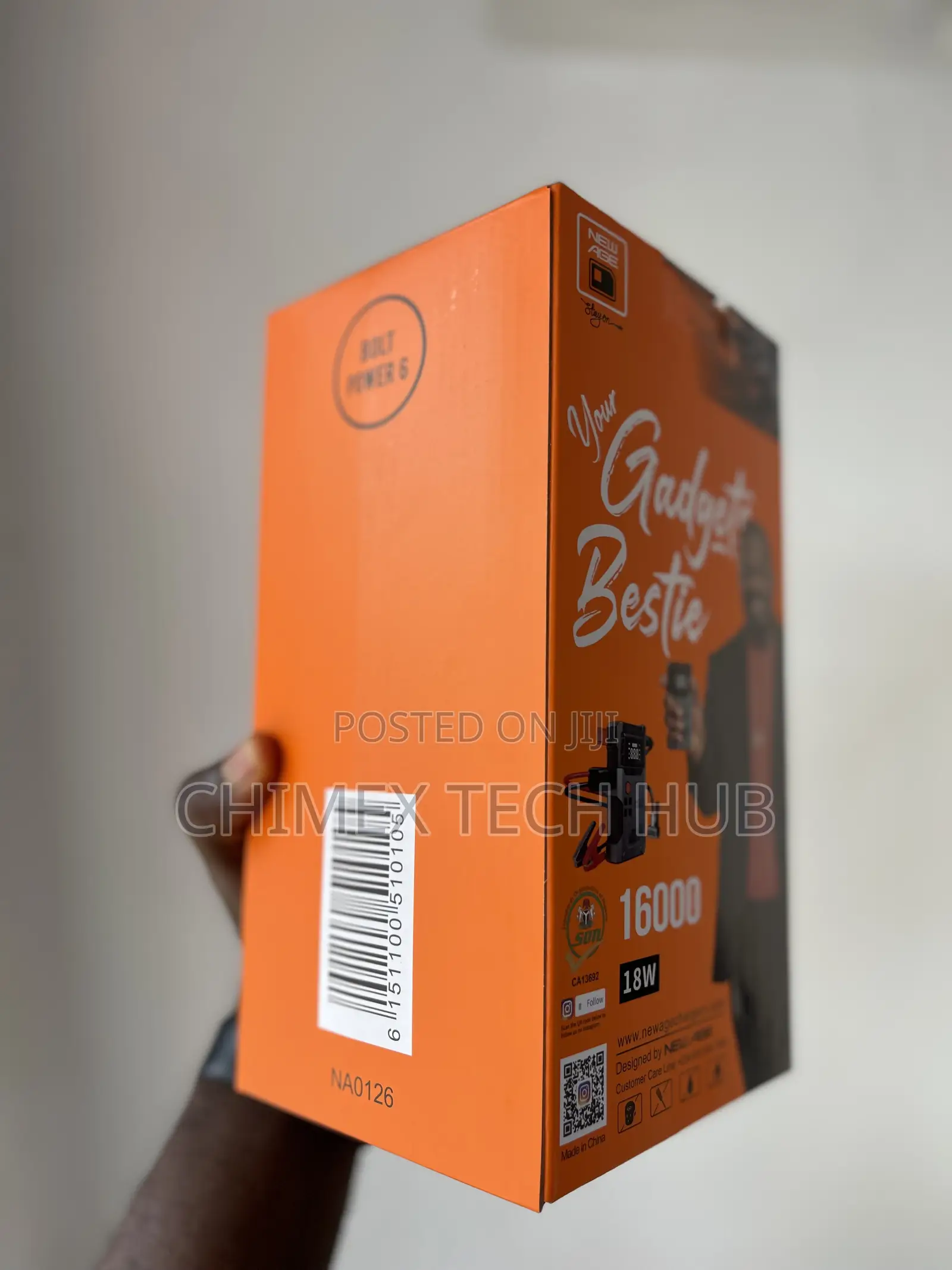 New Age Jump Starter Multi-Purpose Emergency Power Supply Peak 2000