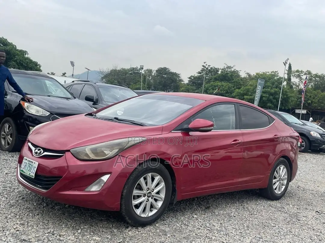 Hyundai Elantra 2013 Red