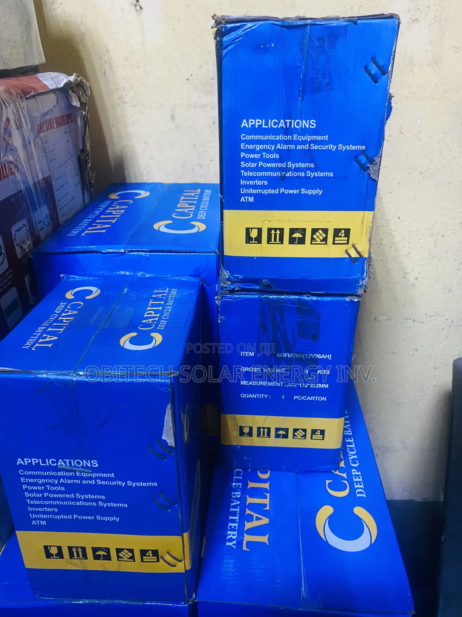 26ah 12v Capital Deep Cycle Battery
