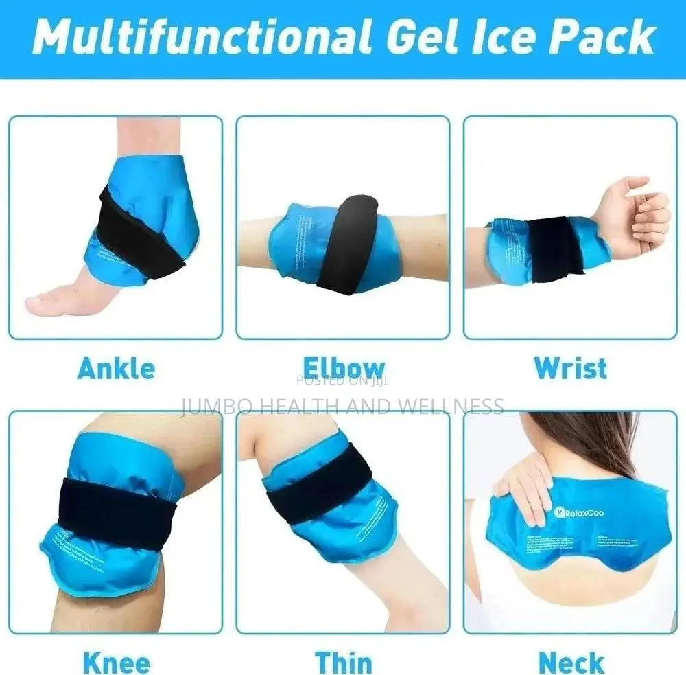 Hot & Cold Reusable Gel Pack Wrap (26.5 × 15.5cm)
