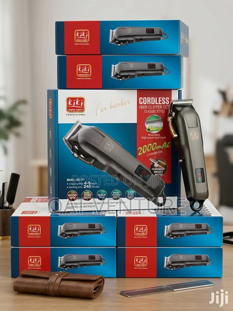 Brand New Kiki New Gain Professional Cordless Hair Clipper Set