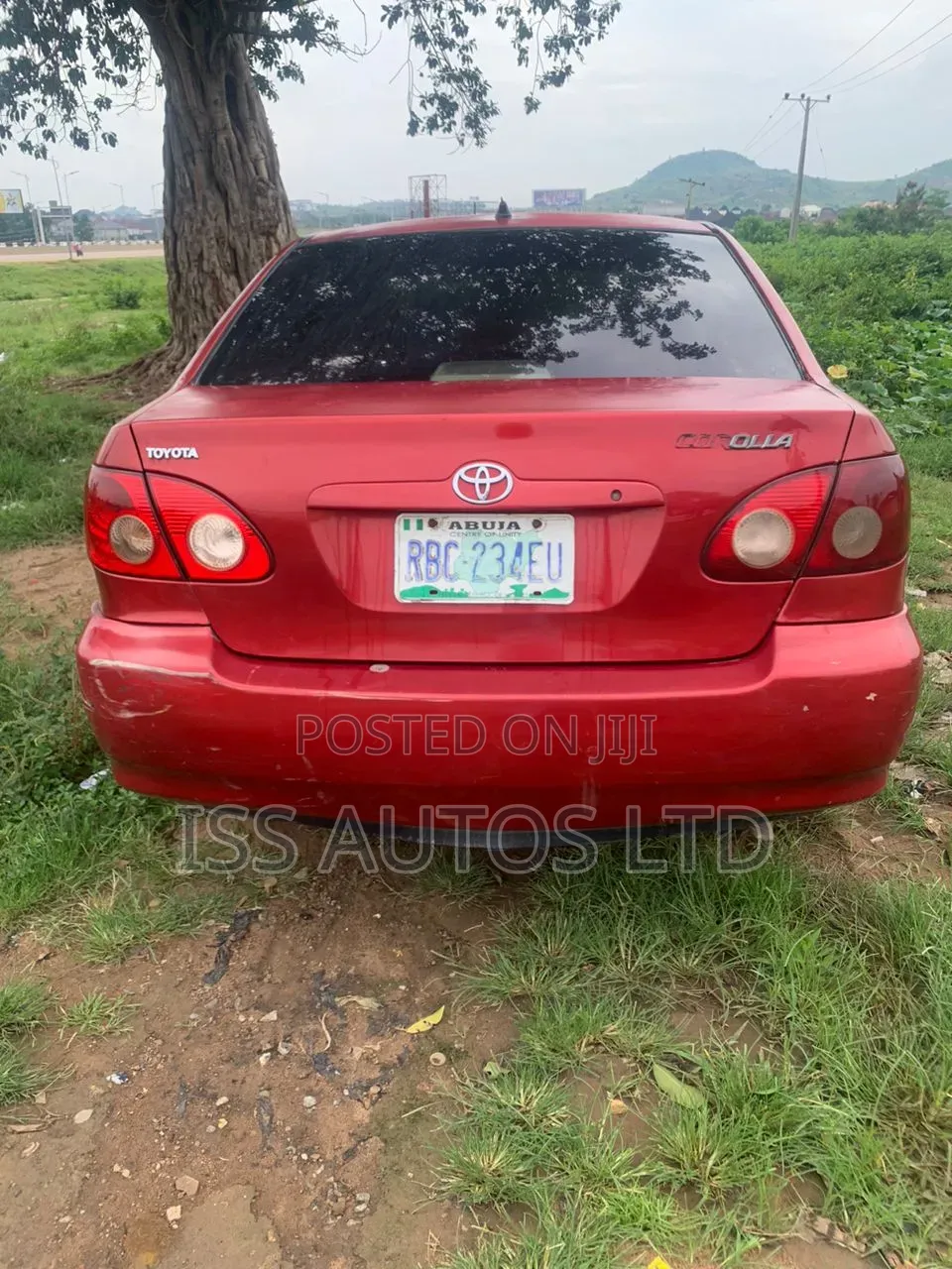 Toyota Corolla 2005 Red