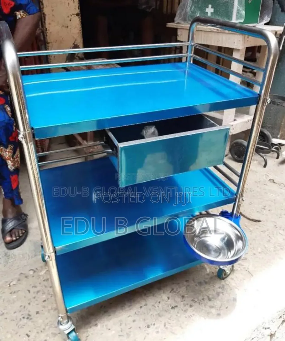 Instrument Trolley With One Drawer