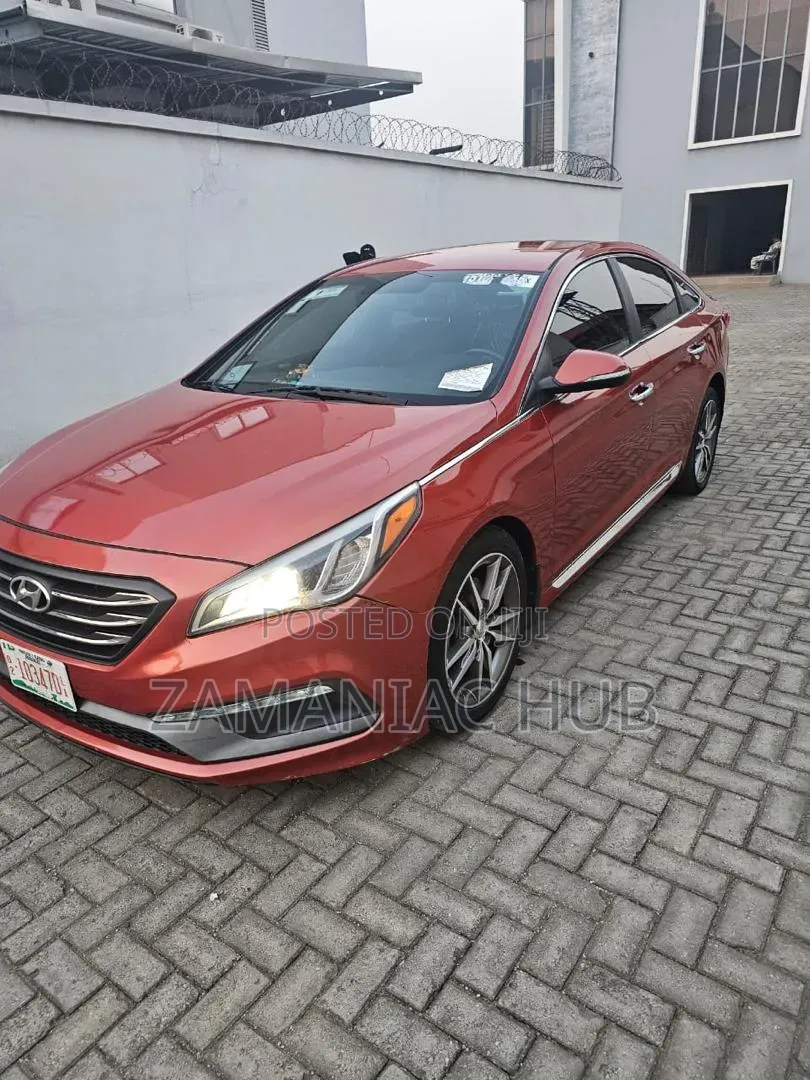 Hyundai Sonata Limited 2.0T 4dr Sedan (2.0L 4cyl Turbo 6A) 2015 Orange
