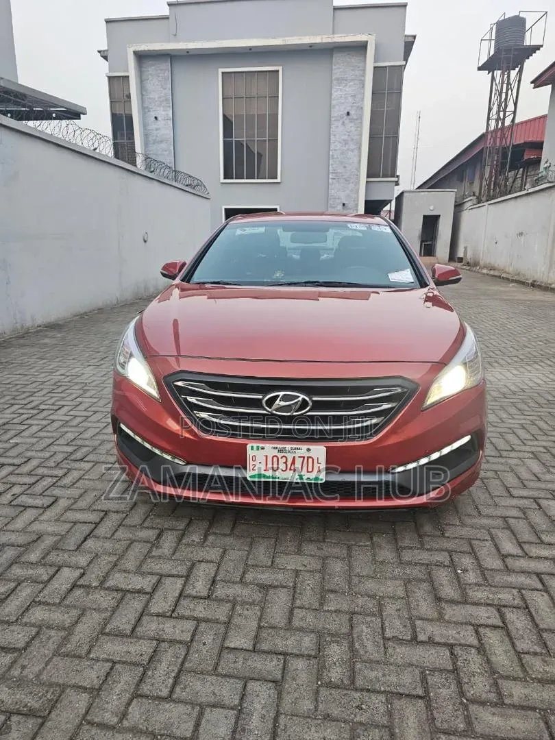 Hyundai Sonata Limited 2.0T 4dr Sedan (2.0L 4cyl Turbo 6A) 2015 Orange
