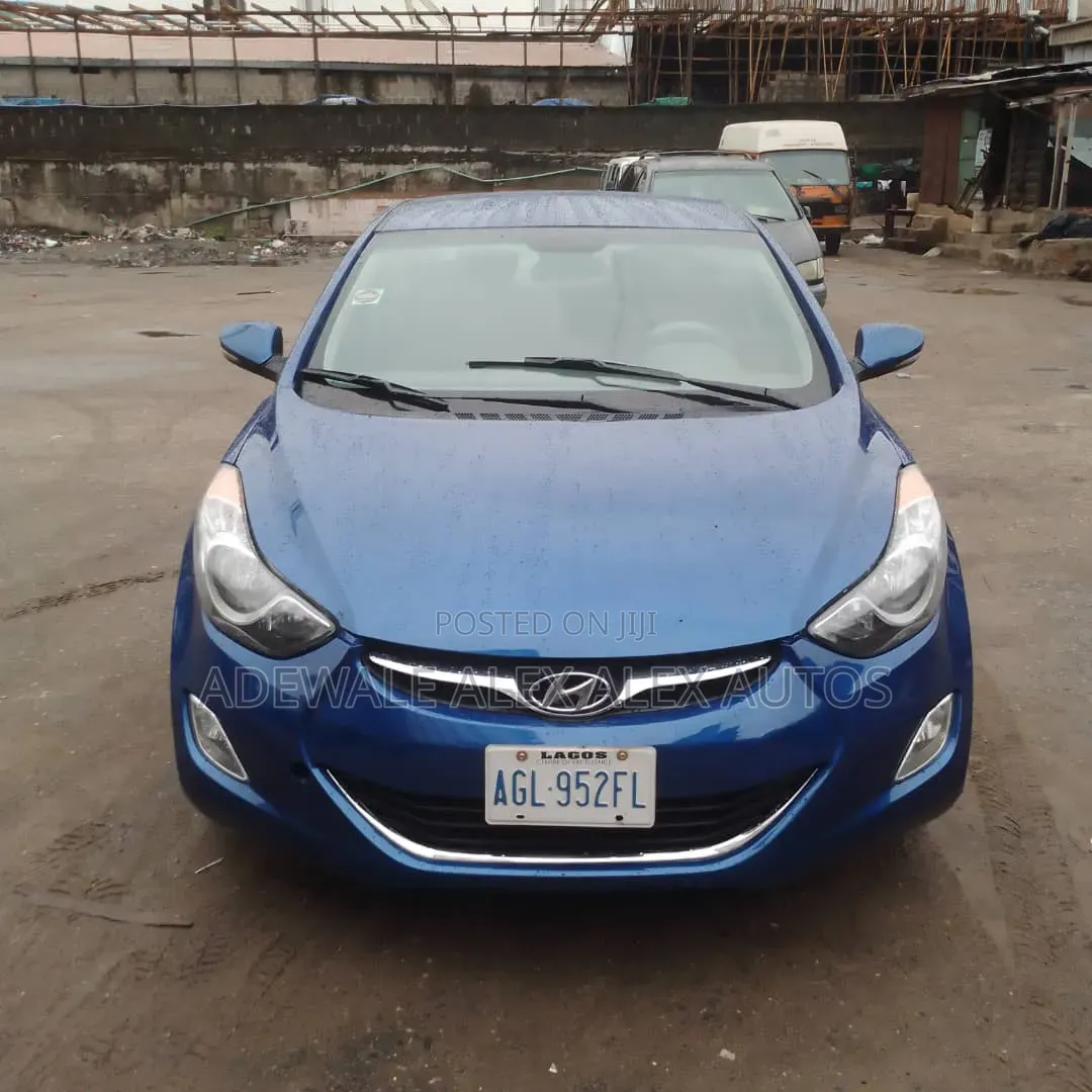Hyundai Elantra 2013 Blue