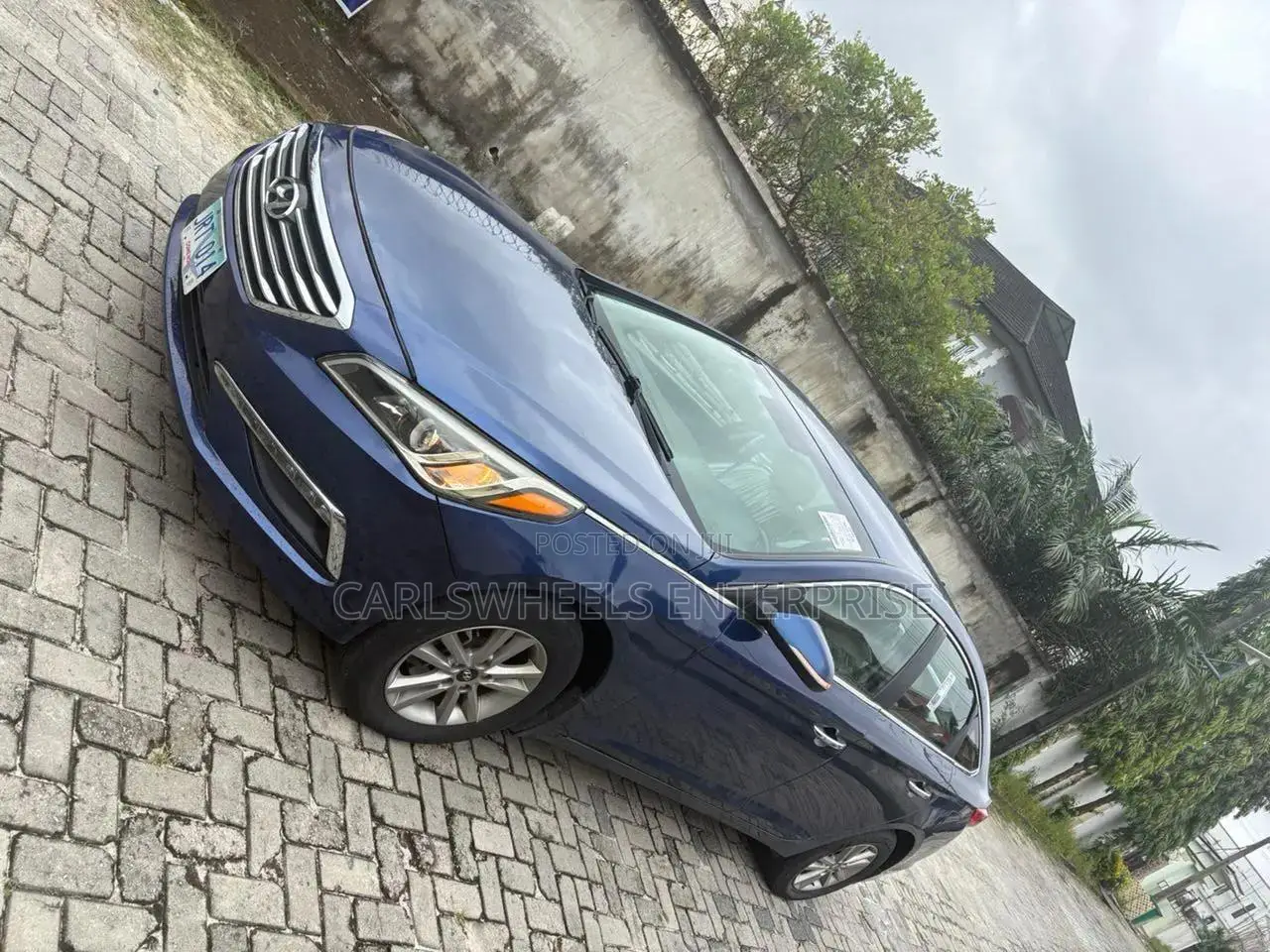 Hyundai Sonata 2015 Blue
