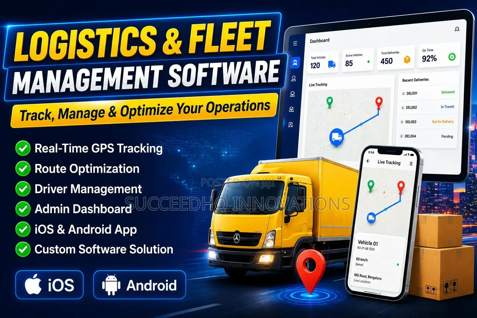Fleet Tracking & Vehicle Management Software