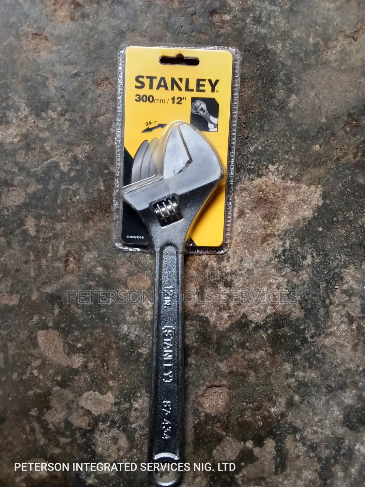 Stanley Adjustable Spanner 12" 300mm