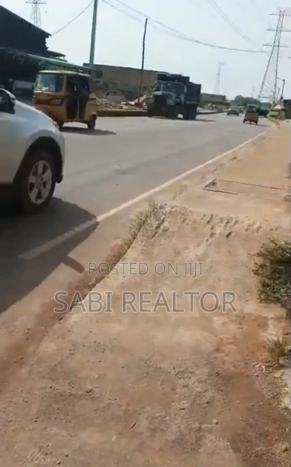 Mixed-Used Half Plot of Land Facing Aminkanle Road Off a I T Lagos