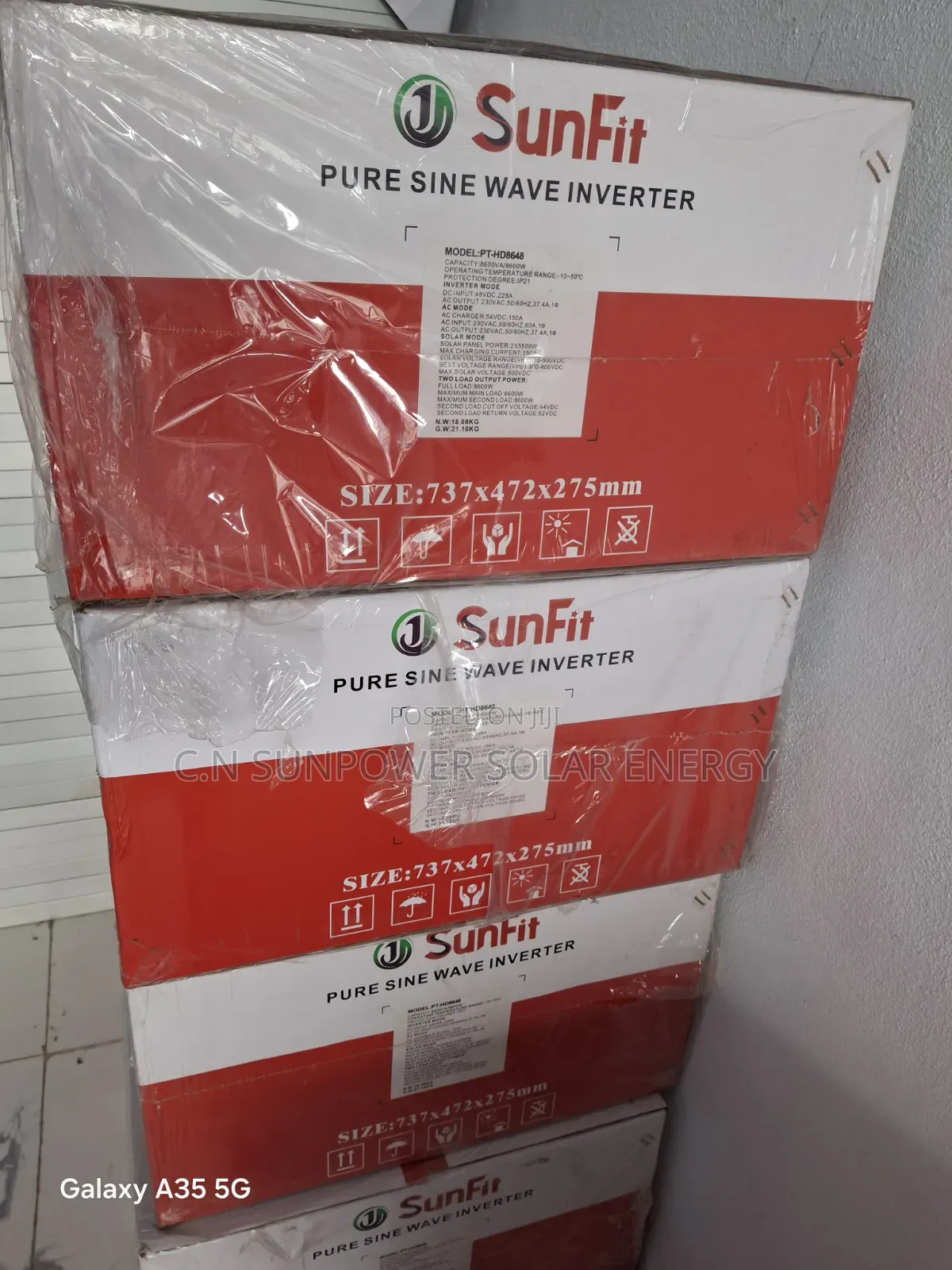 1.5kva/12v Sunfit Hybrid Solar Inverter