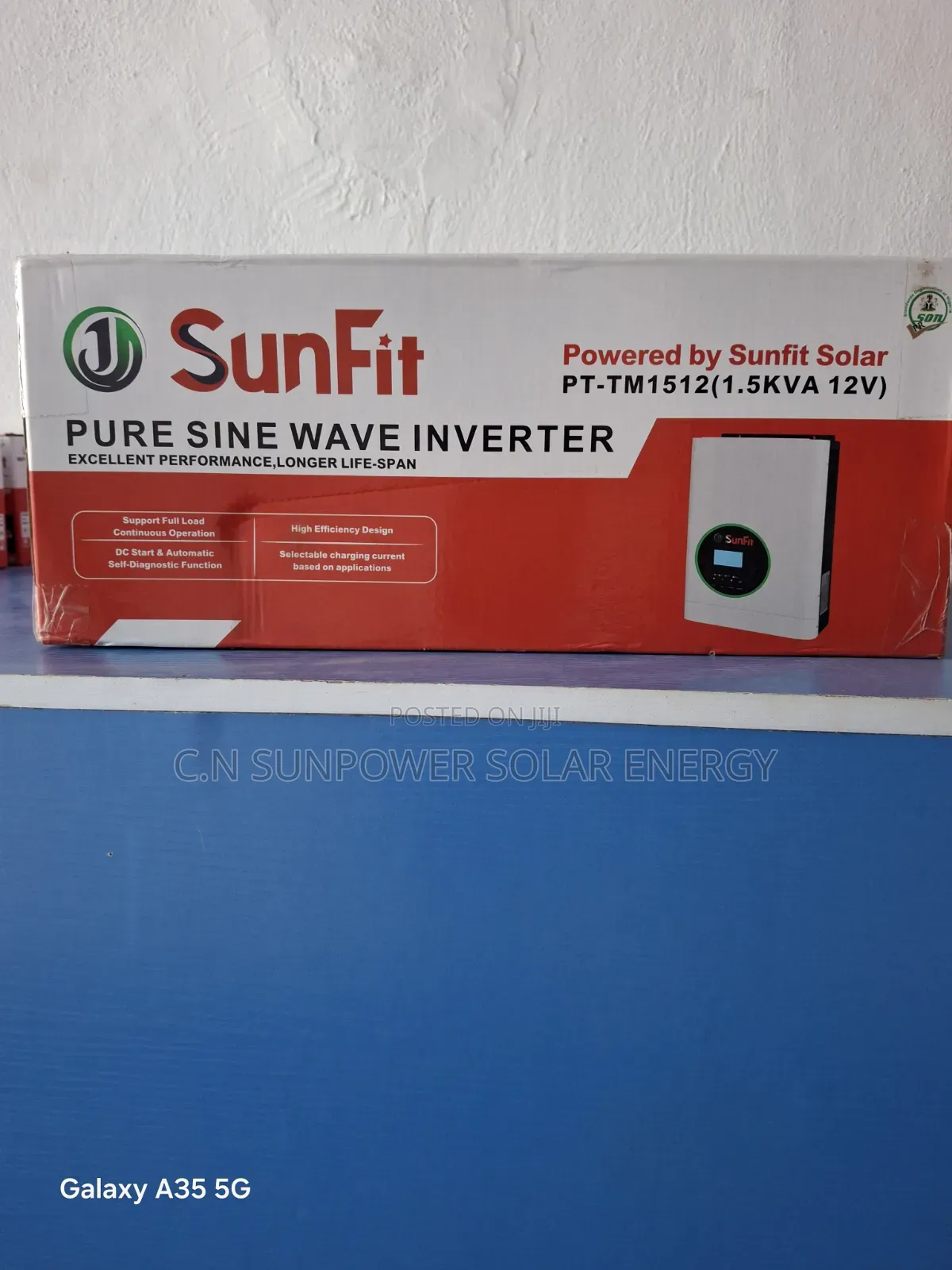 1.5kva/12v Sunfit Hybrid Solar Inverter