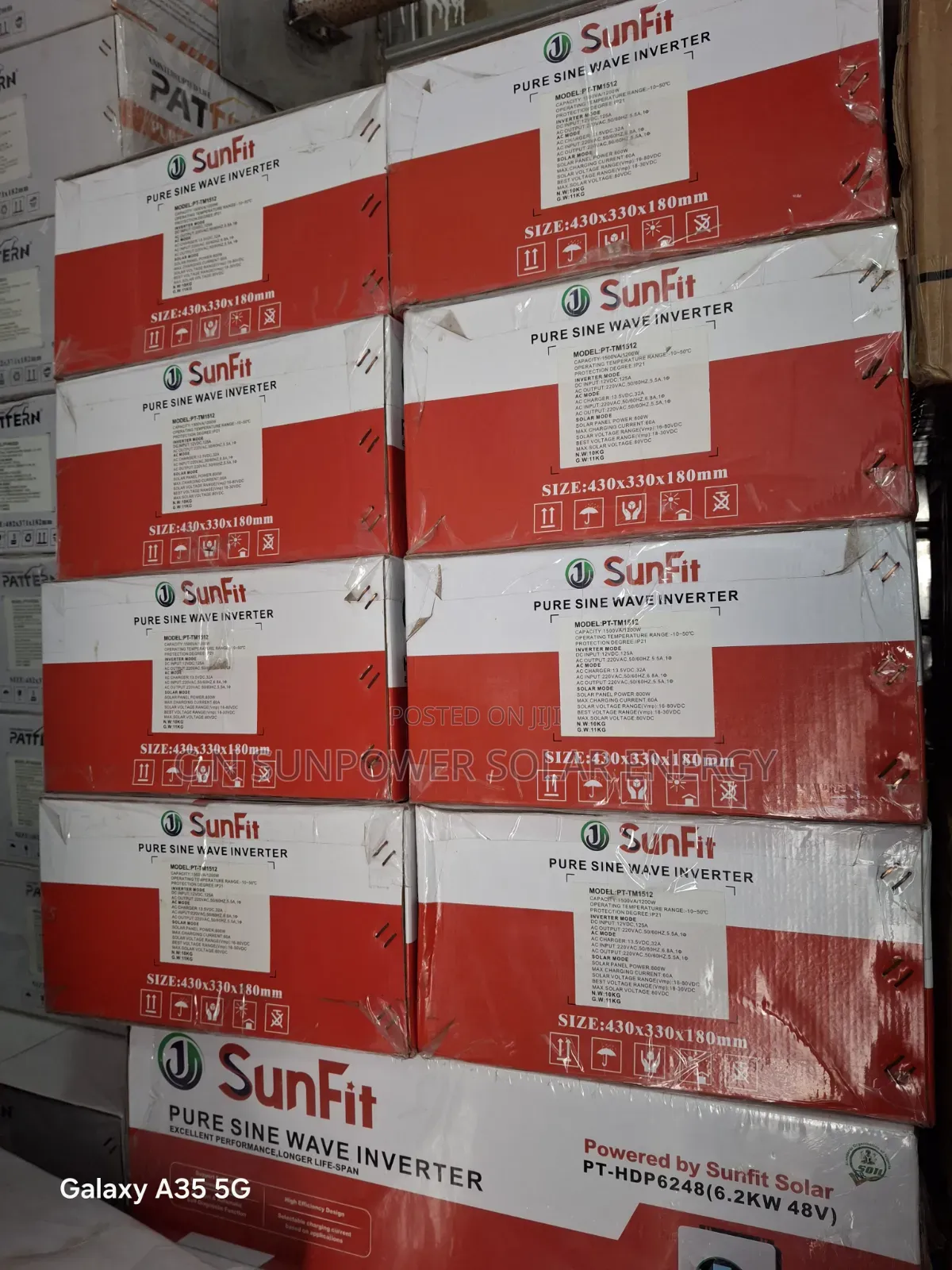 1.5kva/12v Sunfit Hybrid Solar Inverter