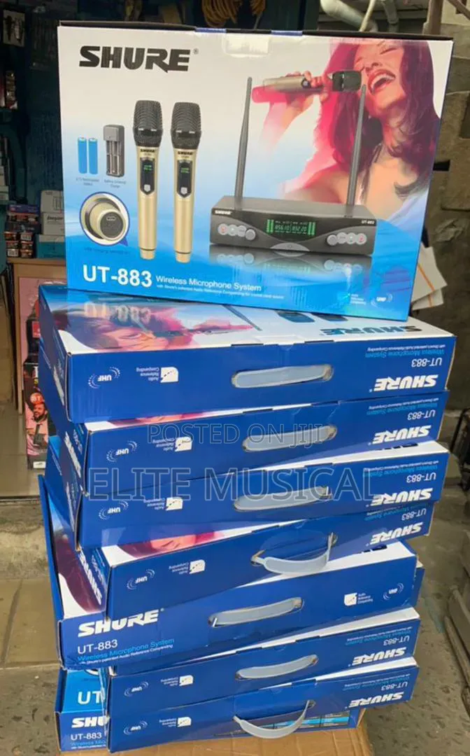 Shure Professional UHF Wireless Microphone-Ut-883