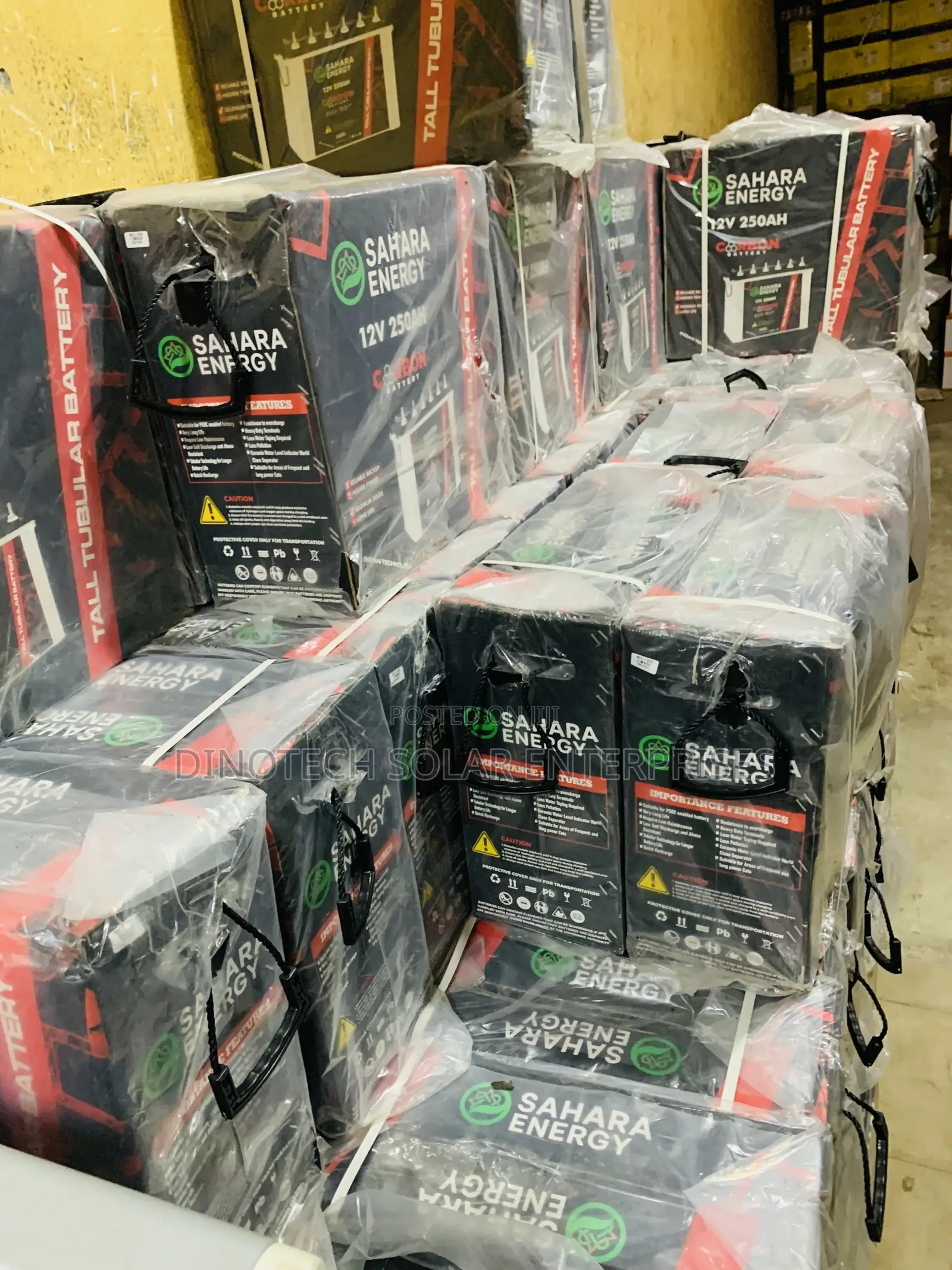 12v 250ah SAHARA ENERGY Tubular Battery