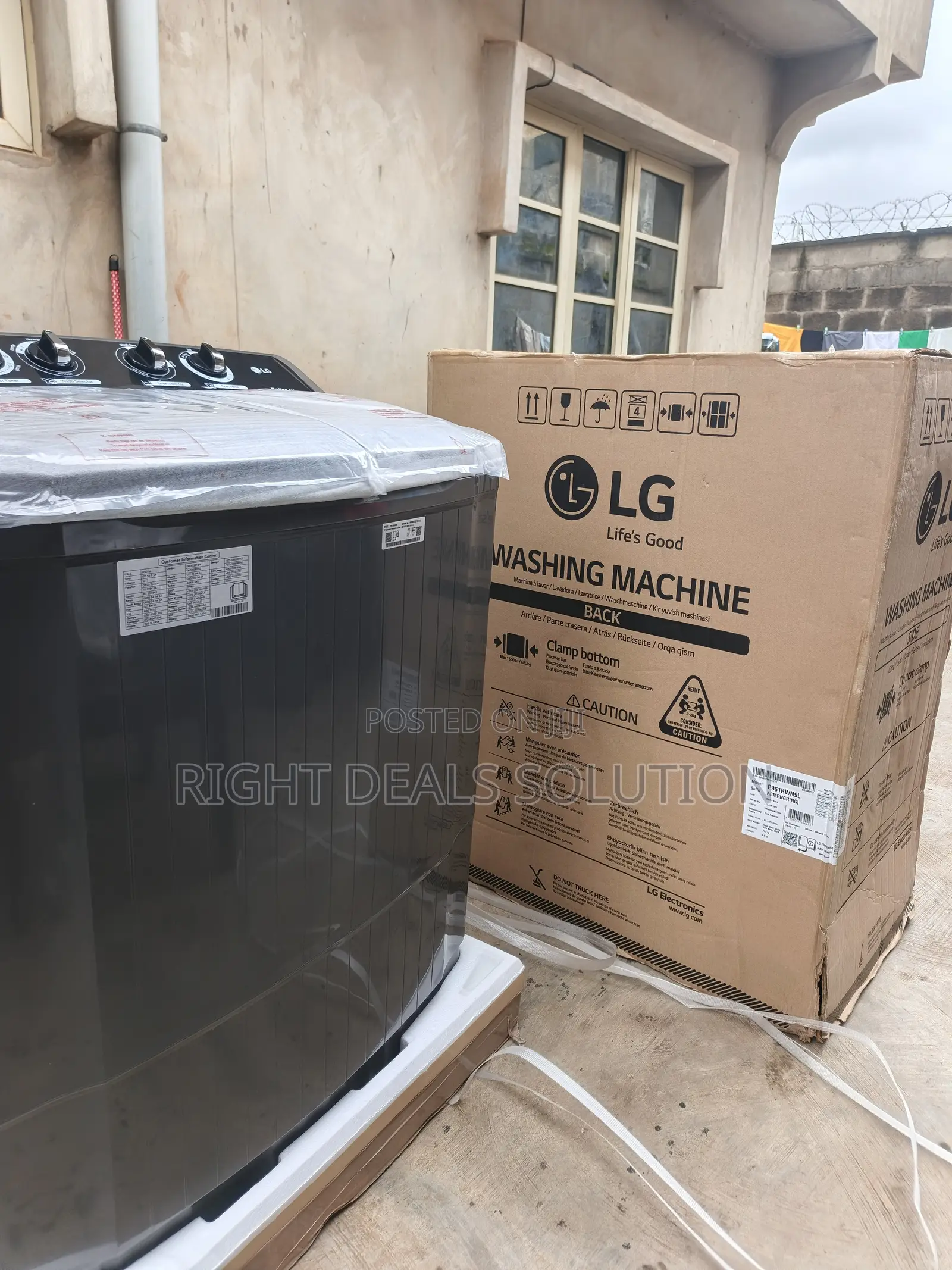 LG 9KG Top Load Washer – Big Capacity, Great Performance