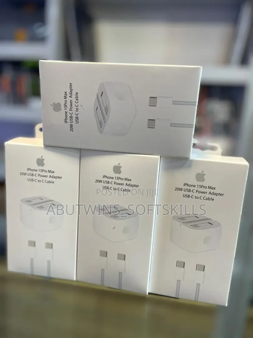 Brand New 20W USB-C Power Adapter USB-C to Cable