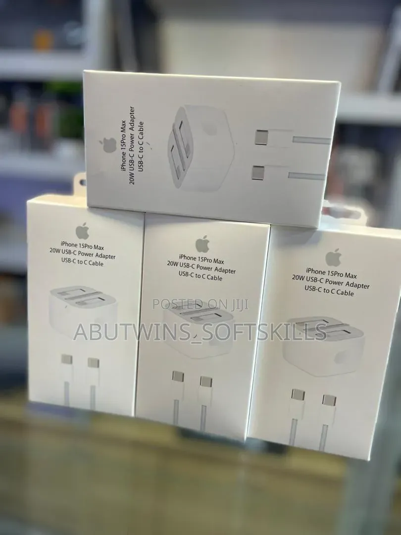 Brand New 20W USB-C Power Adapter USB-C to Cable