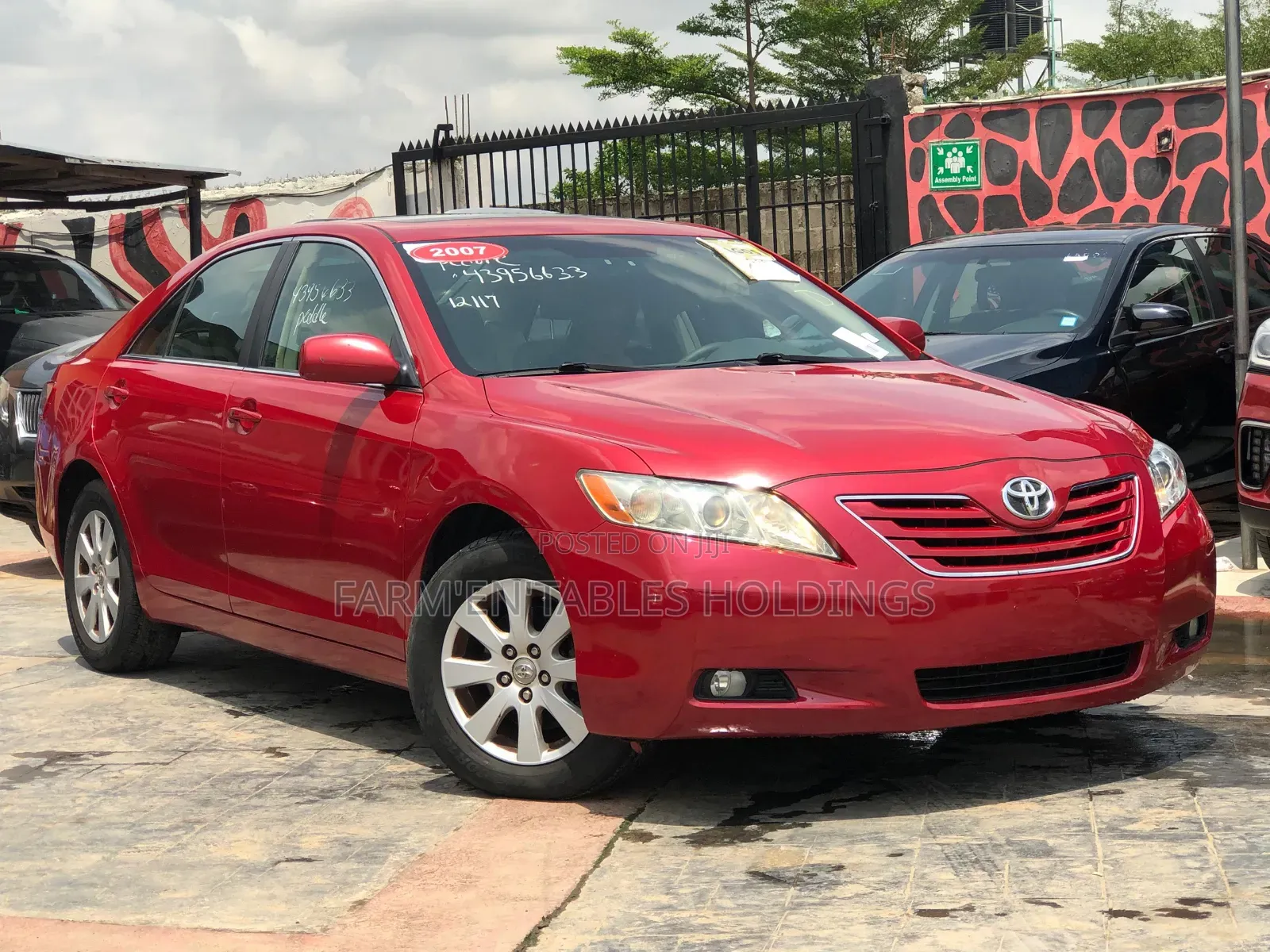 Toyota Camry 2007 Red