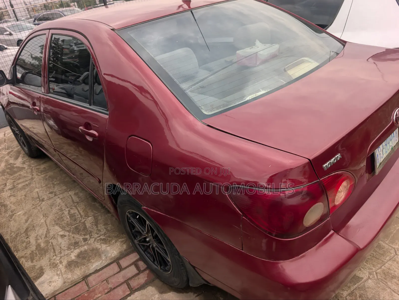 Toyota Corolla 2003 Red